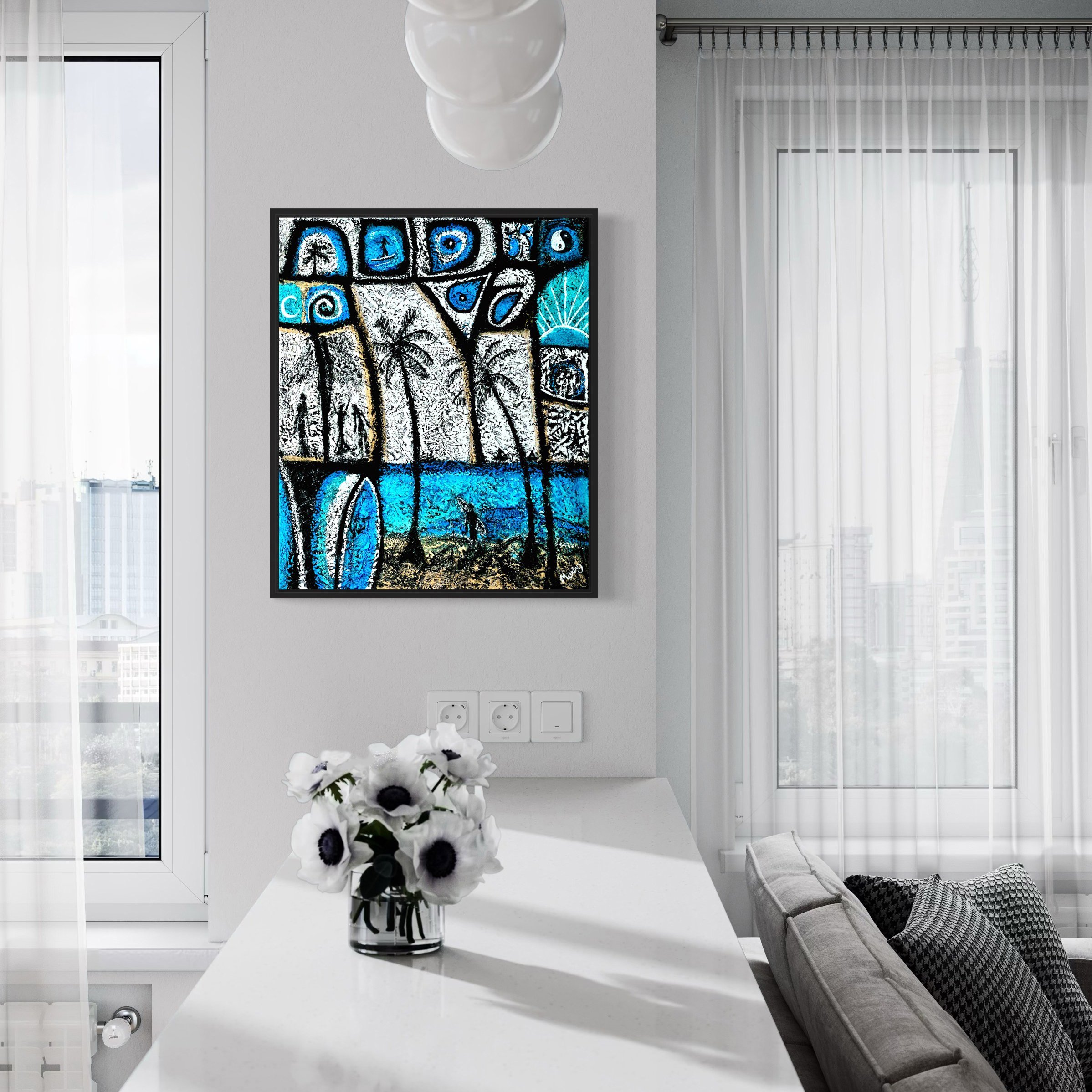 Exploring Savannah Fine Art: Introducing "Surfside Reverie"