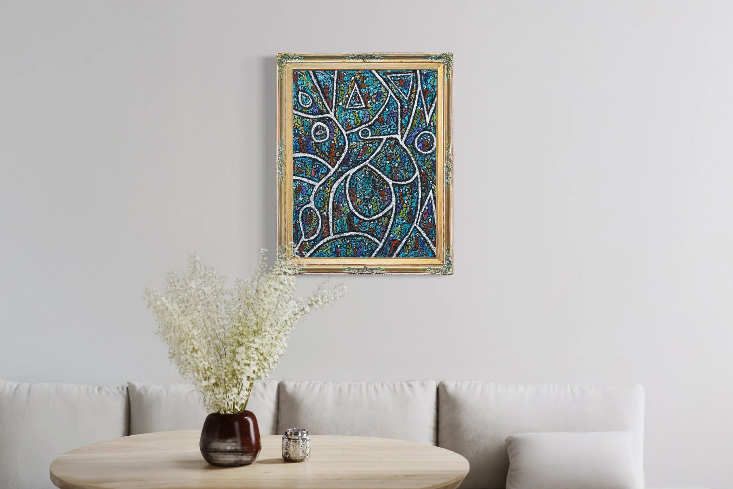 The Story Behind Unspoken Rooms: A Journey Into Abstract Oil Painting