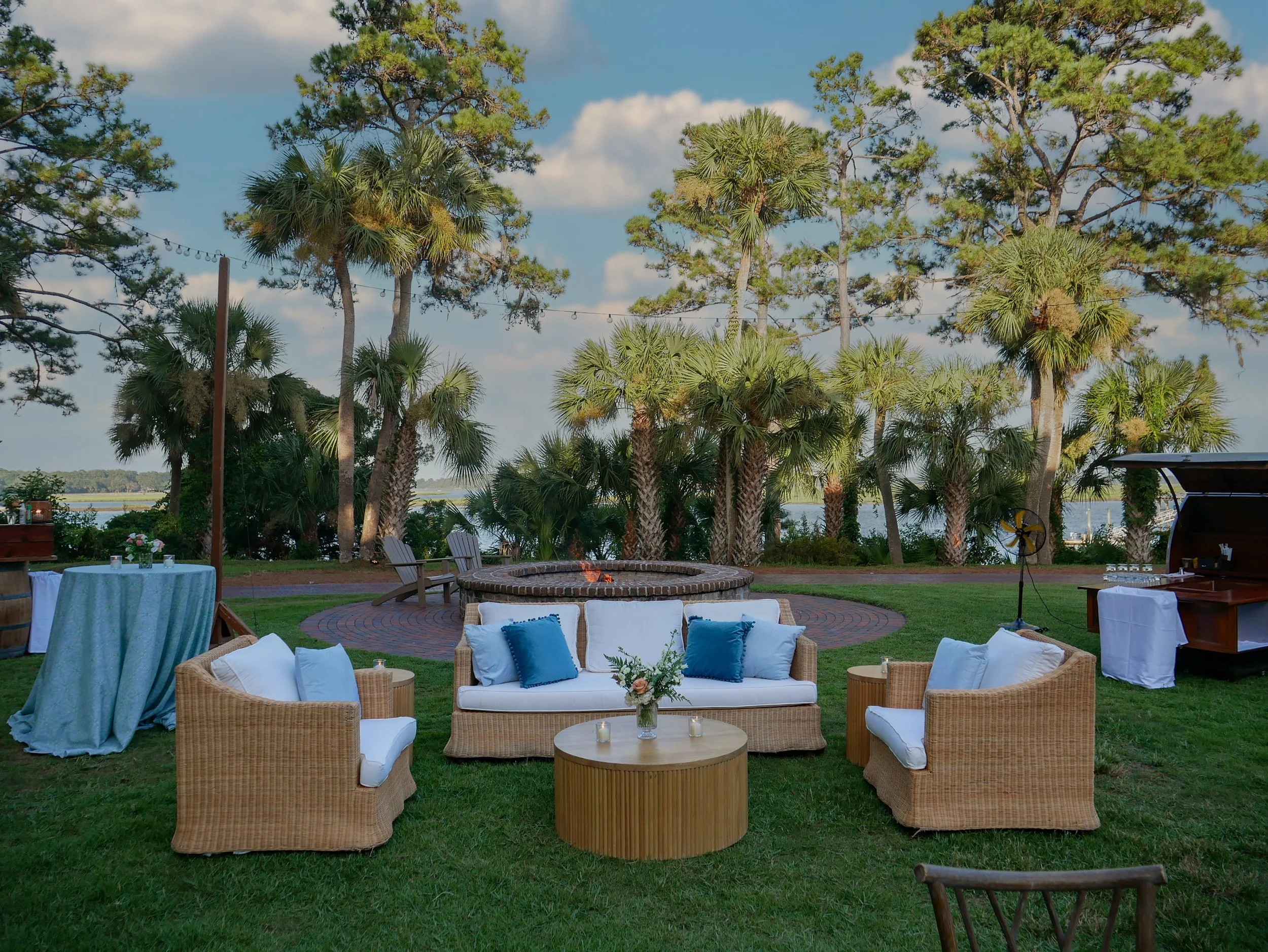 Montage Palmetto Bluff Fire Pit Lawn