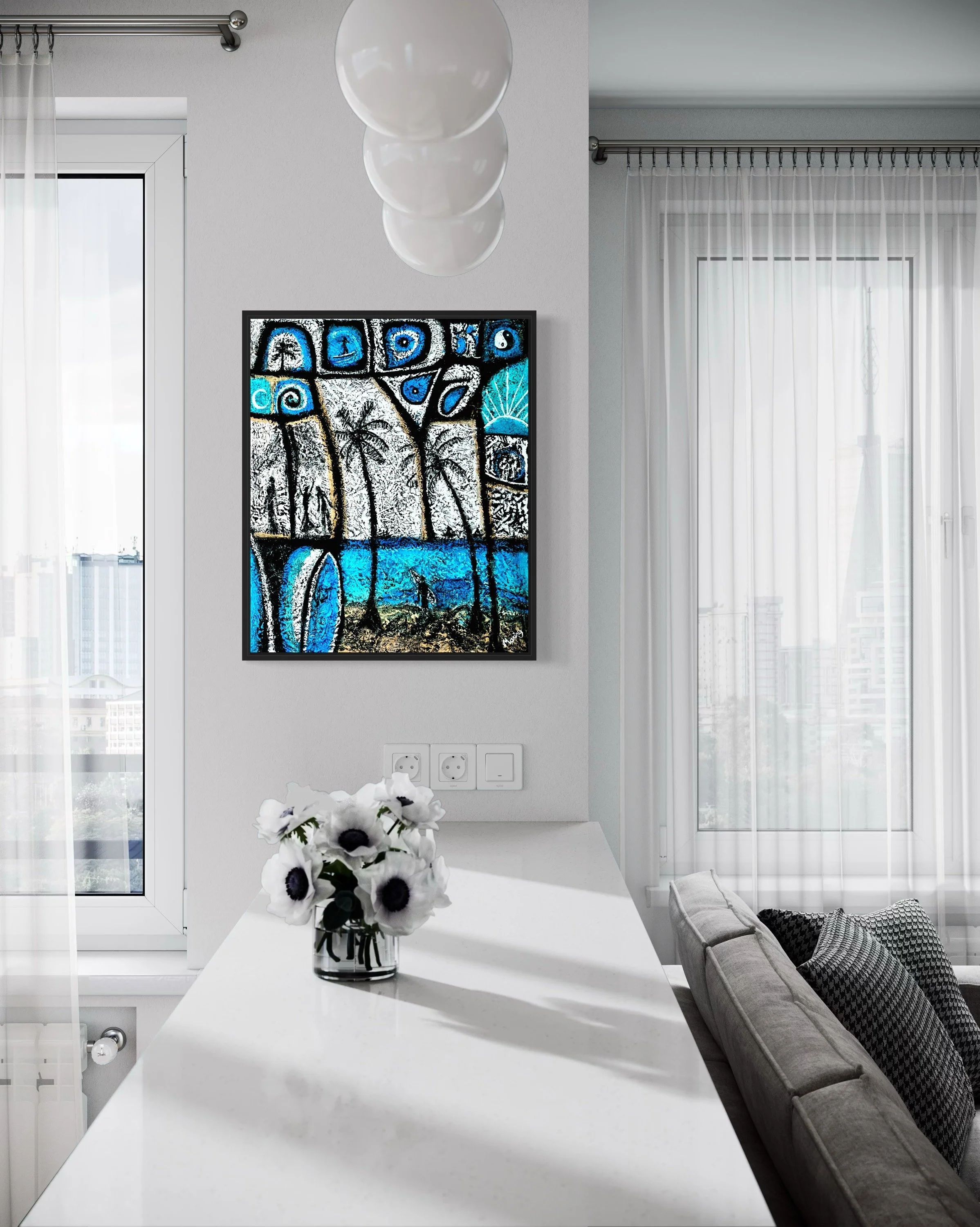 "Surfside Reverie" 20x24 Oil On Canvas