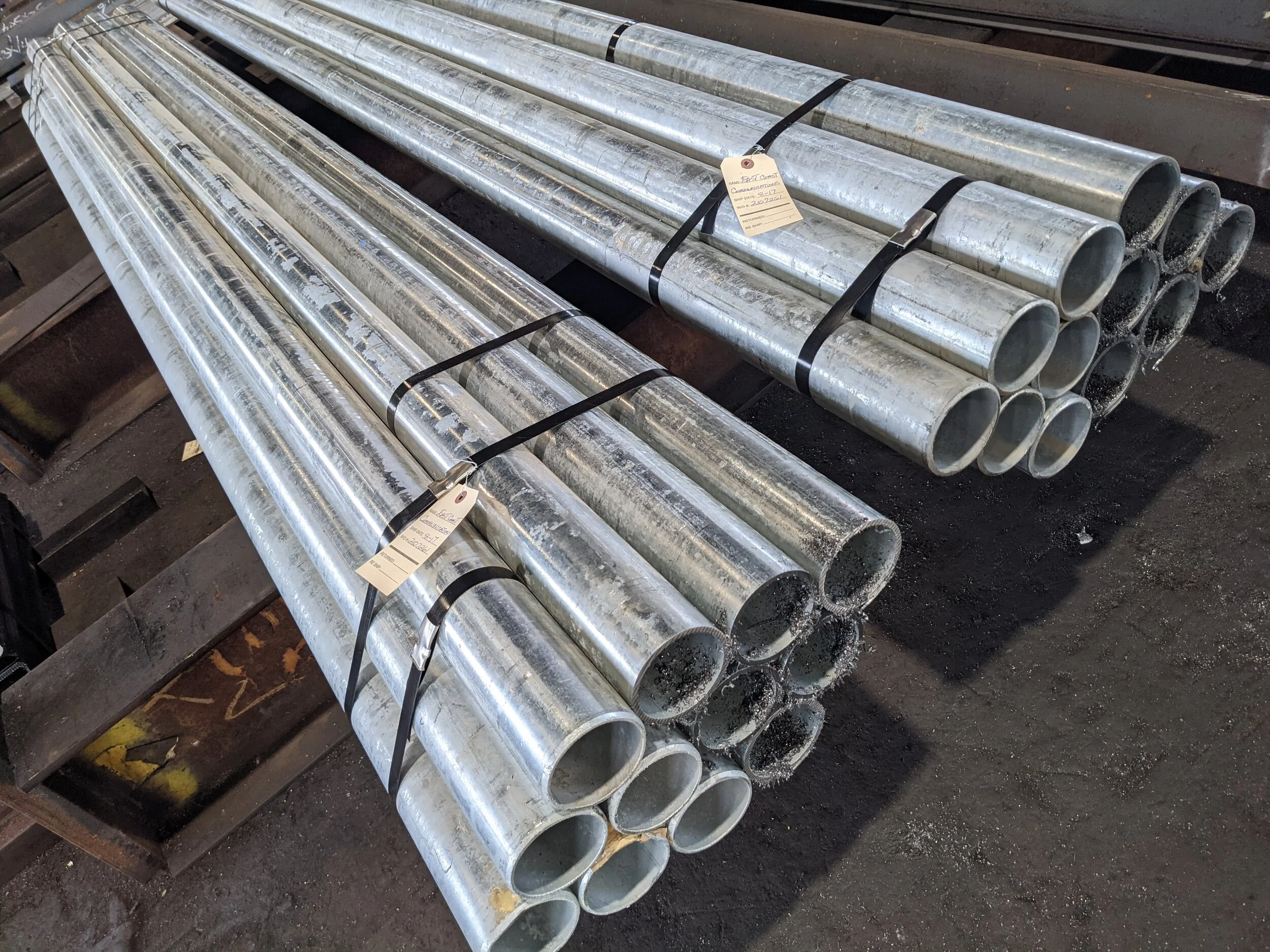 Galvanized Pipe Cut Lengths