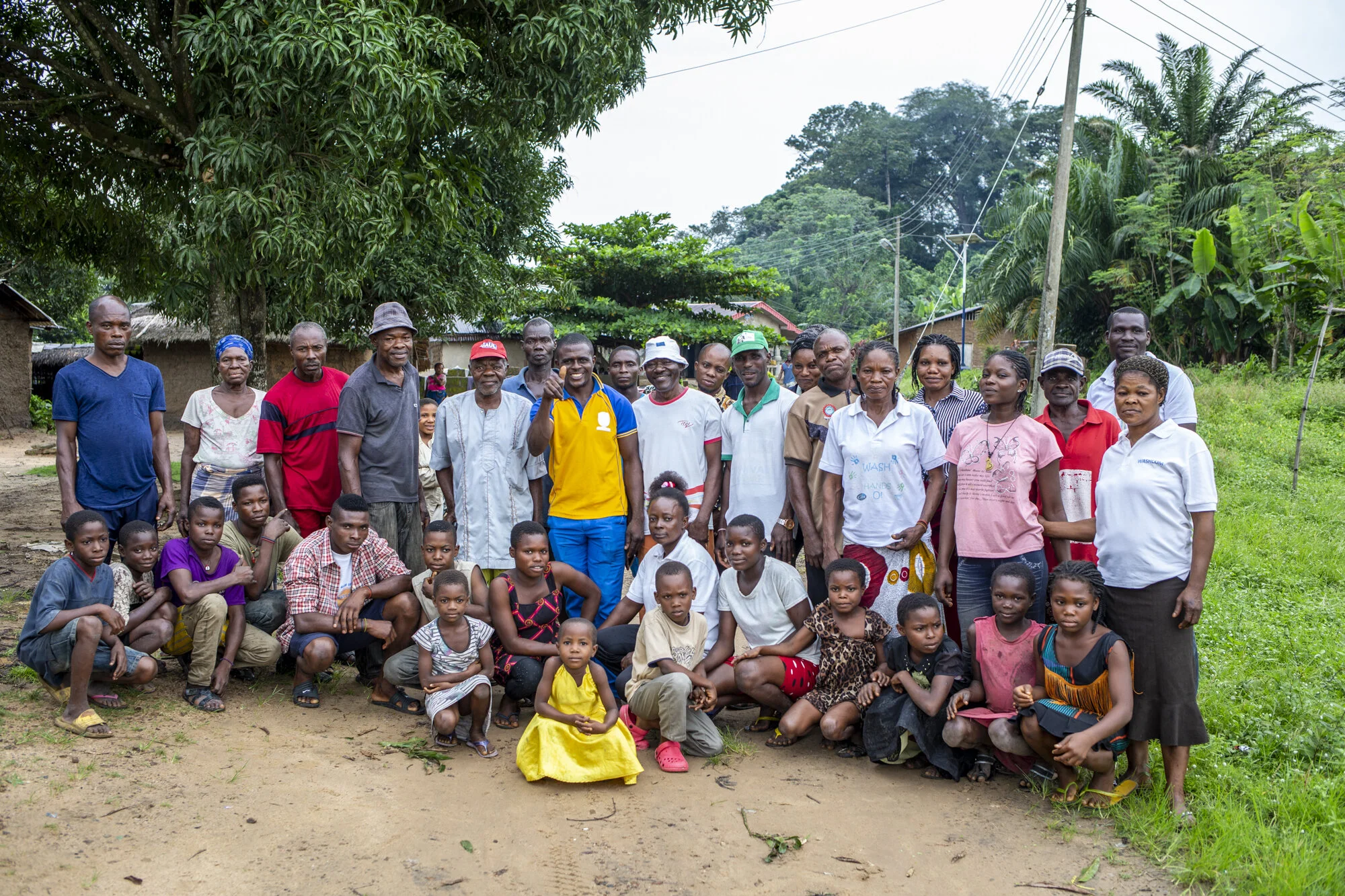 Benedict and the other members in his community are delighted their village is now ‘Open Defecation Free’