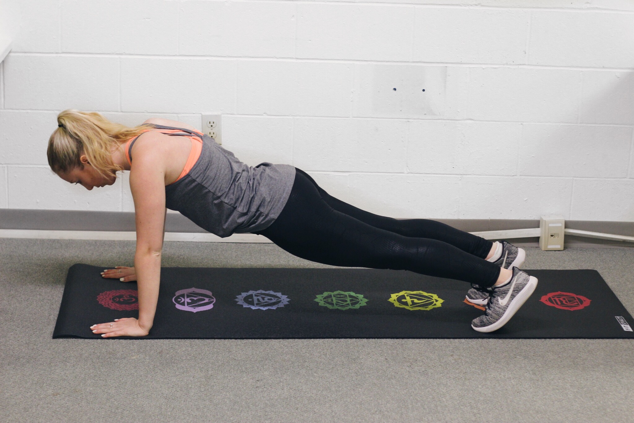 Basic plank position