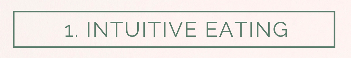 intuitive eating
