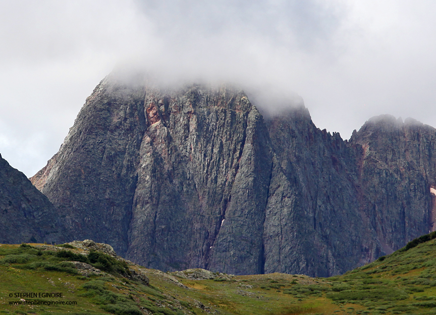 Fine views of Strom King peak from the CDT.