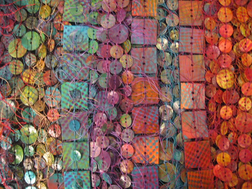 Hand-Painted Buttons