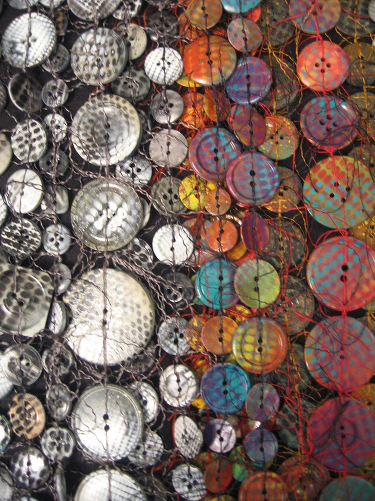 Hand painted buttons