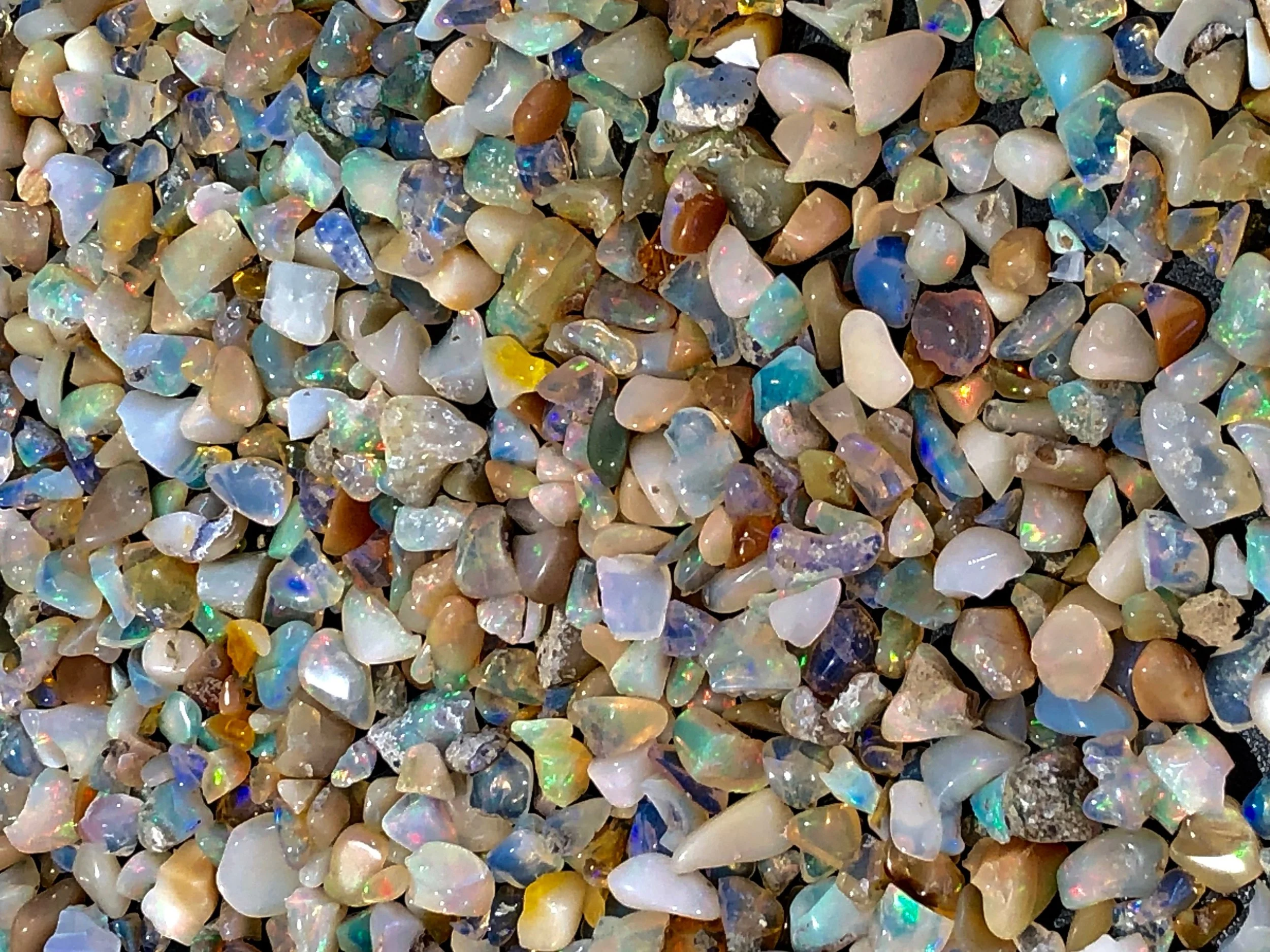 Polished Opals
