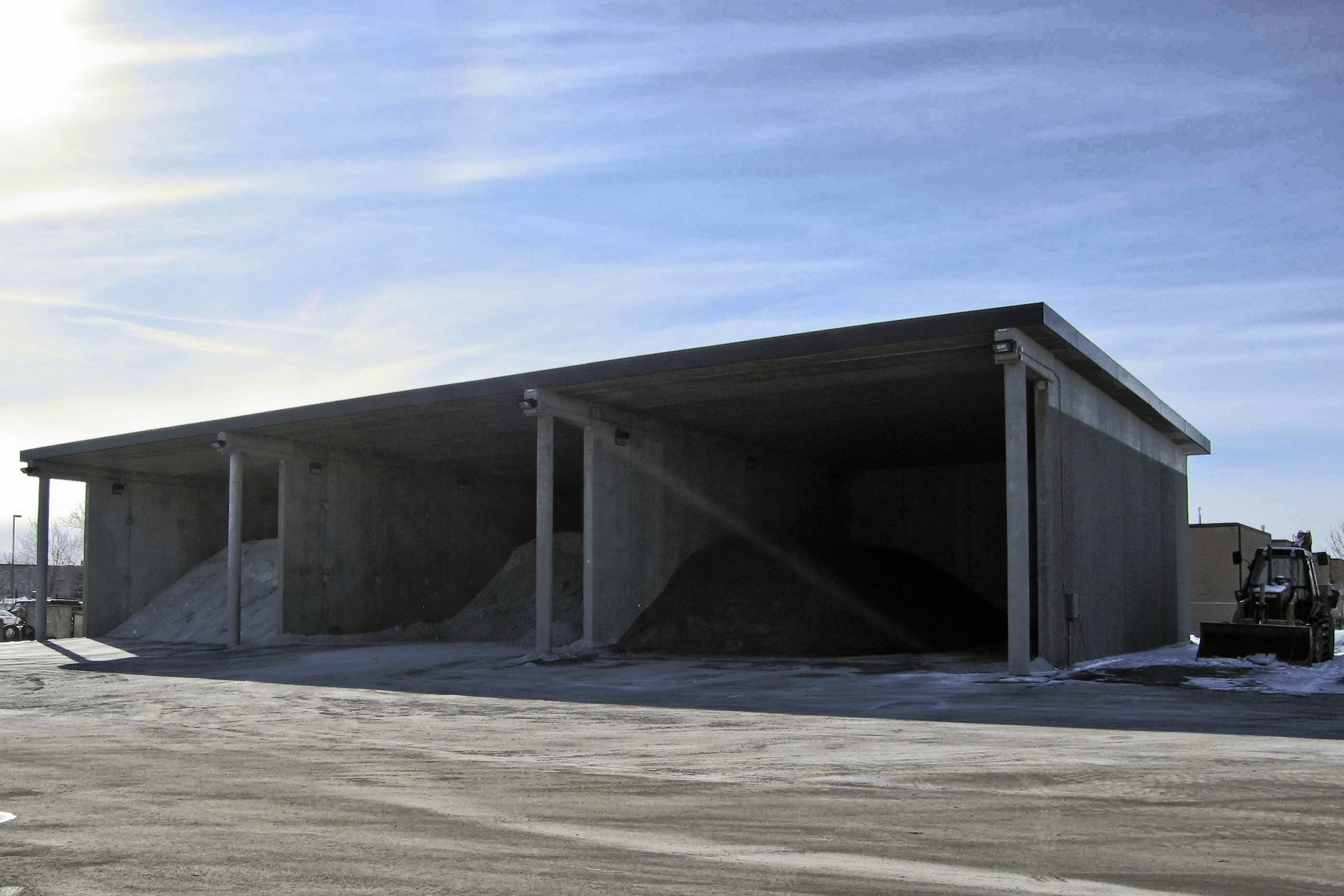 Hennepin County Osseo Salt / Sand Building