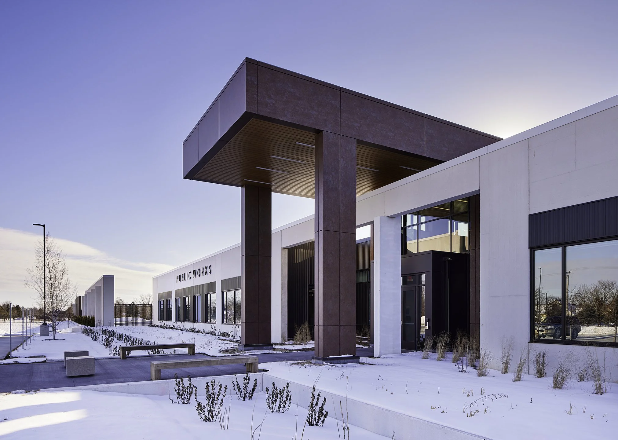 Rosemount Public Works- Oertel Architects-Public Works Architecture