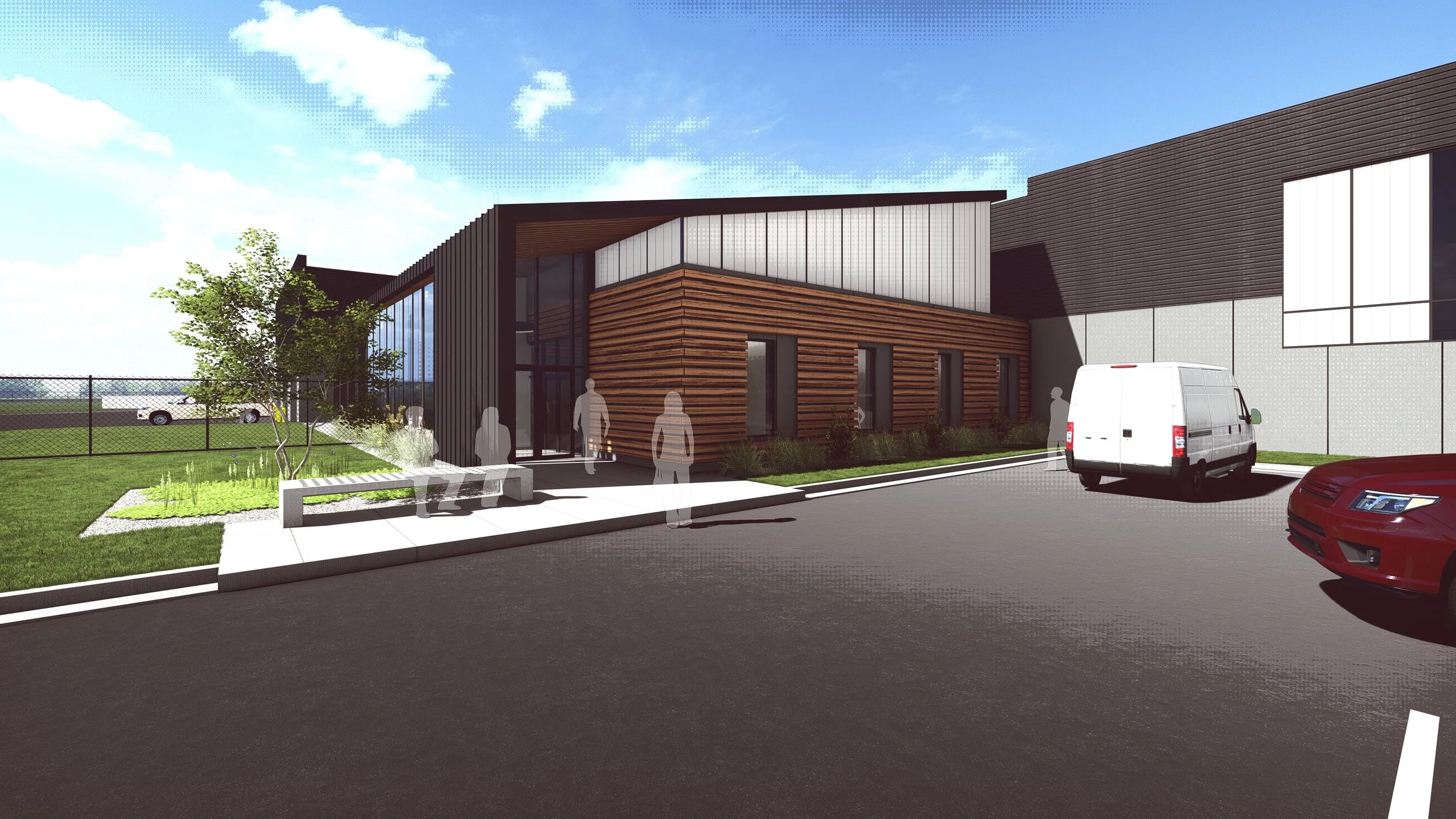MnDOT Clearwater Truck Station Rendering 1