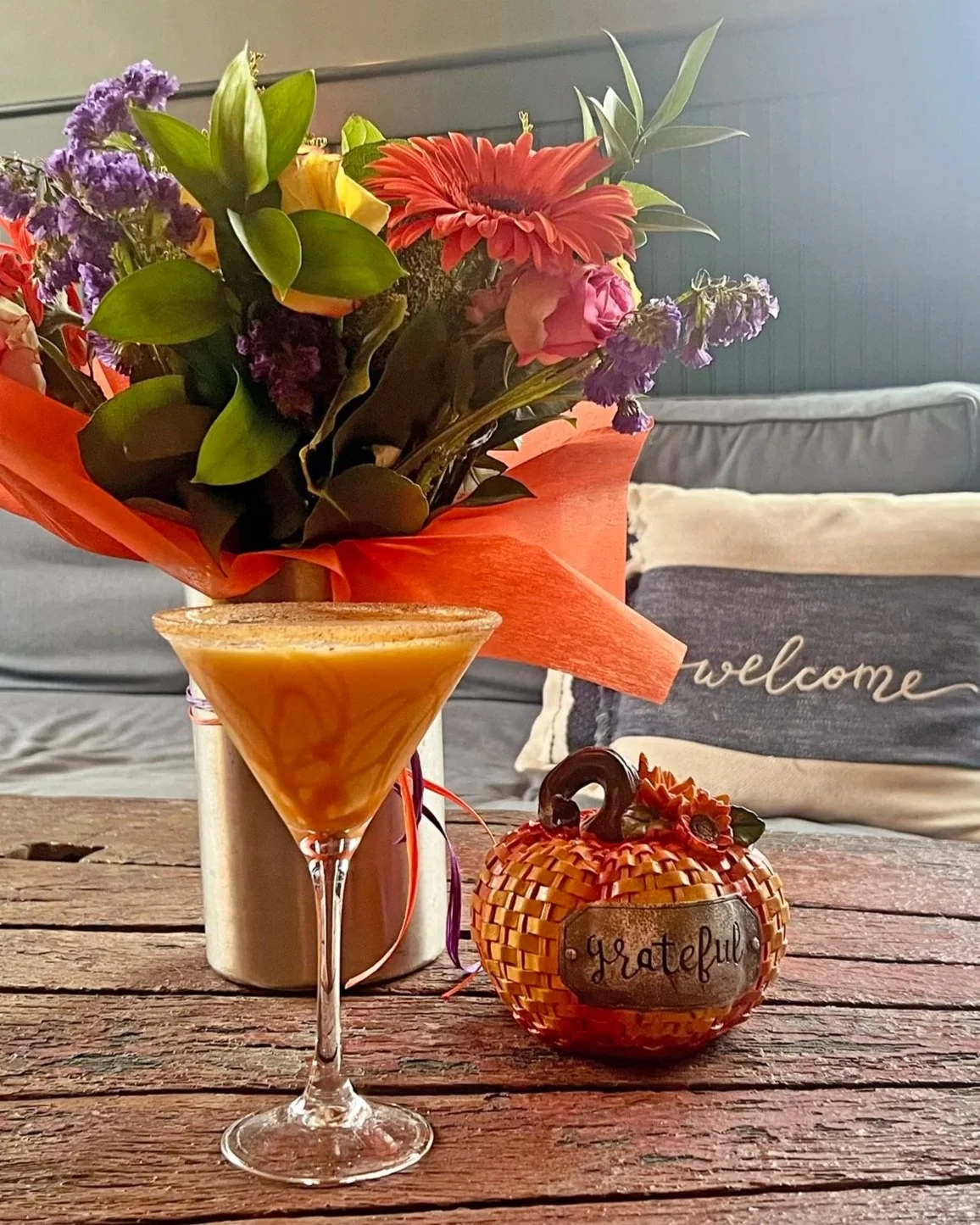 BoatHouseGrilleEssexMAPumpkinMartinis