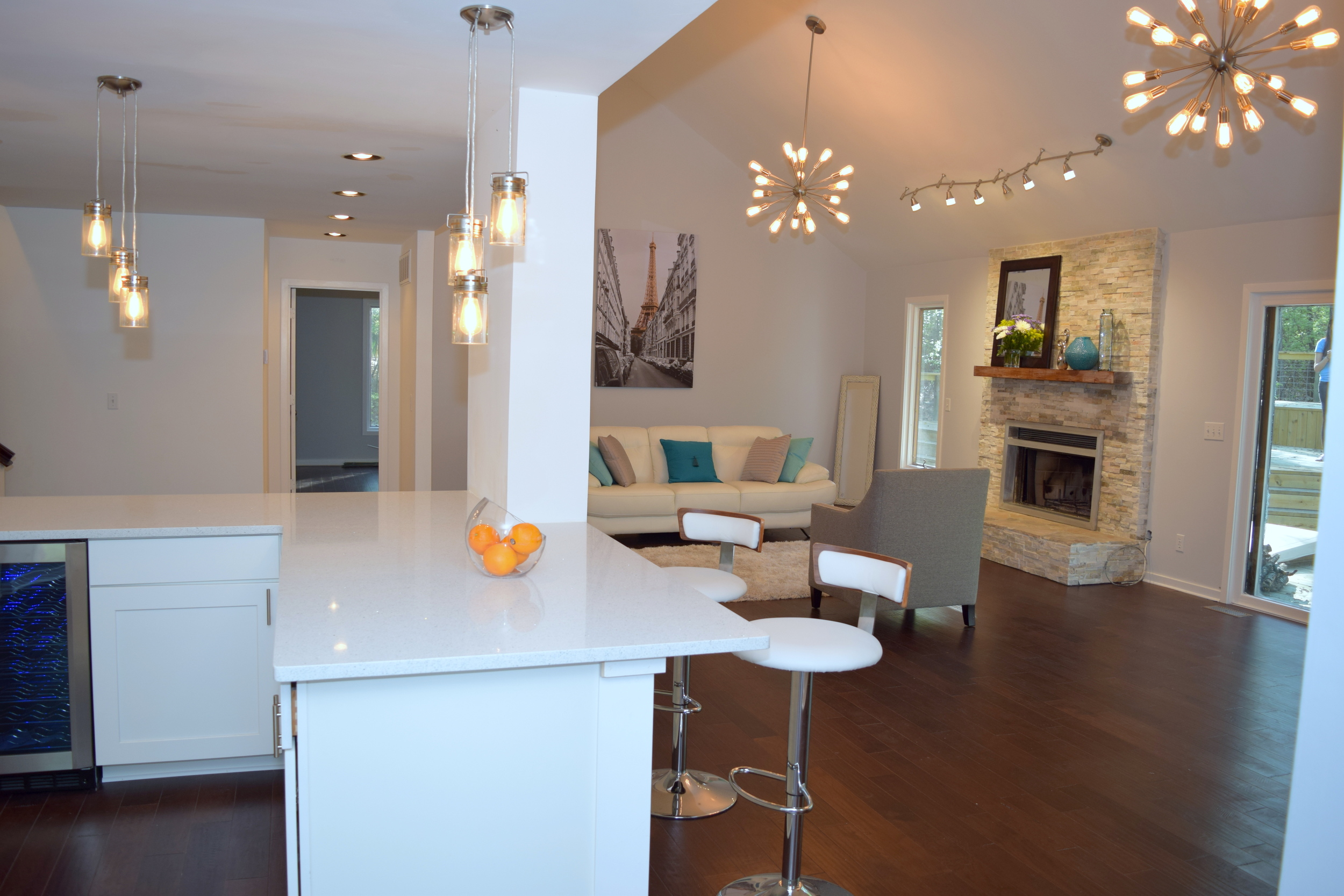 Starburst Chandeliers