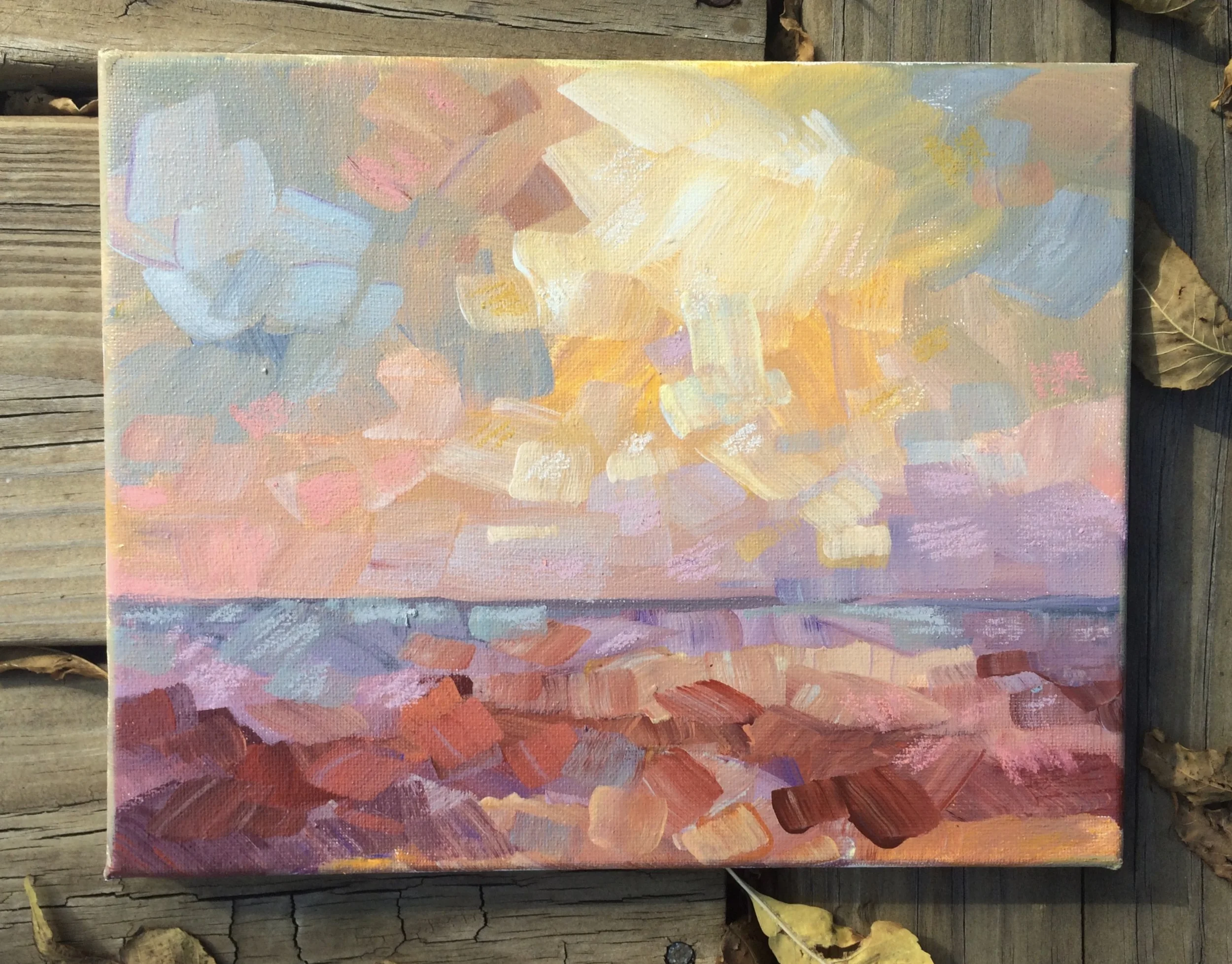 Day 8 Warm Colored Sky 