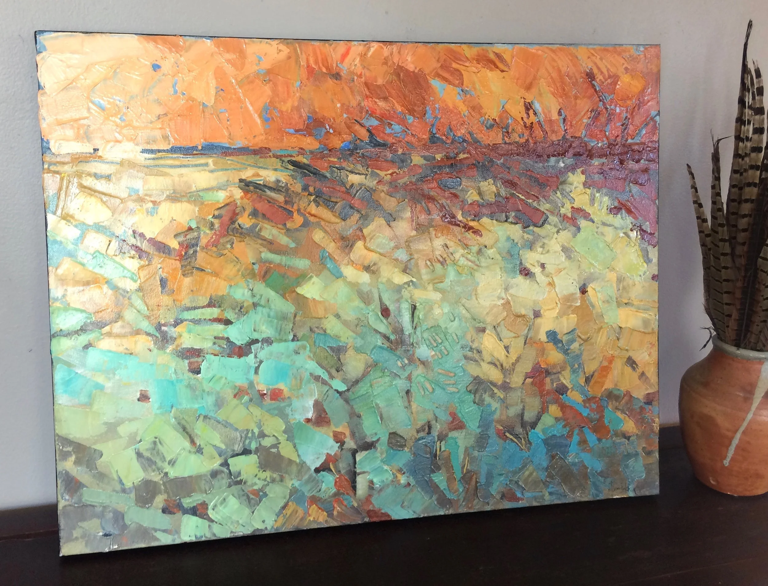 Sea Grasses Abstracted