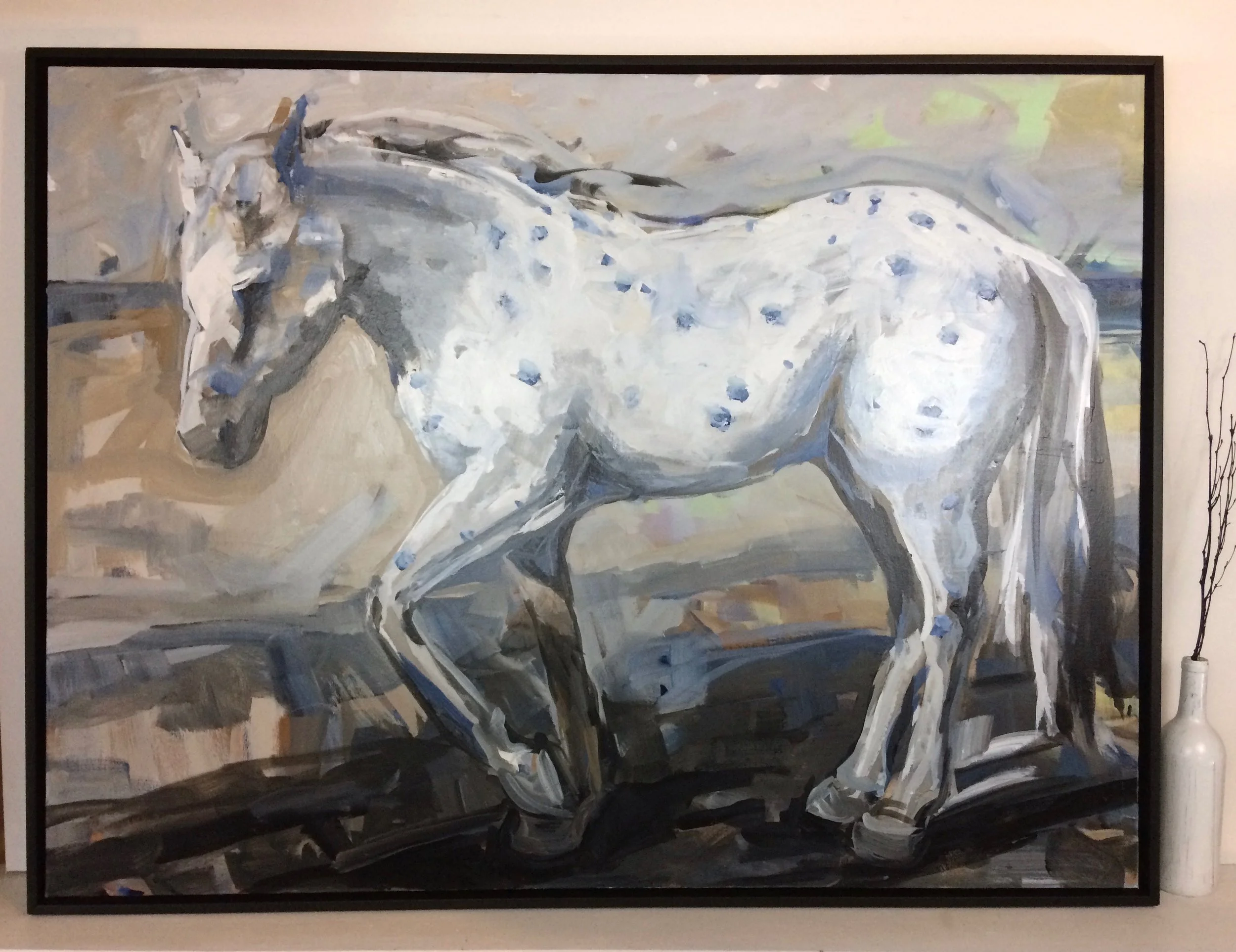 Bucket the Horse (framed)