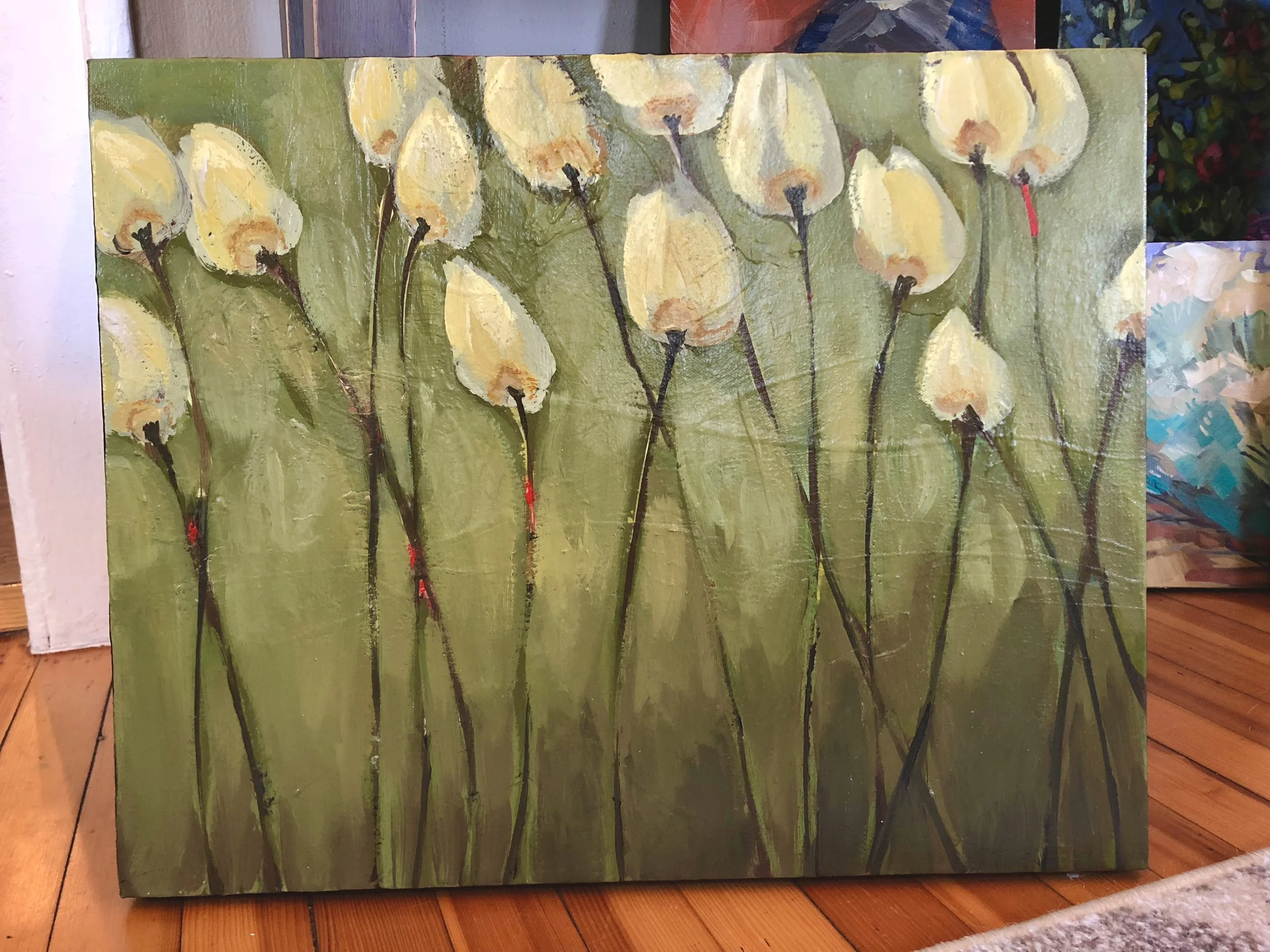 15 Yellow Tulips