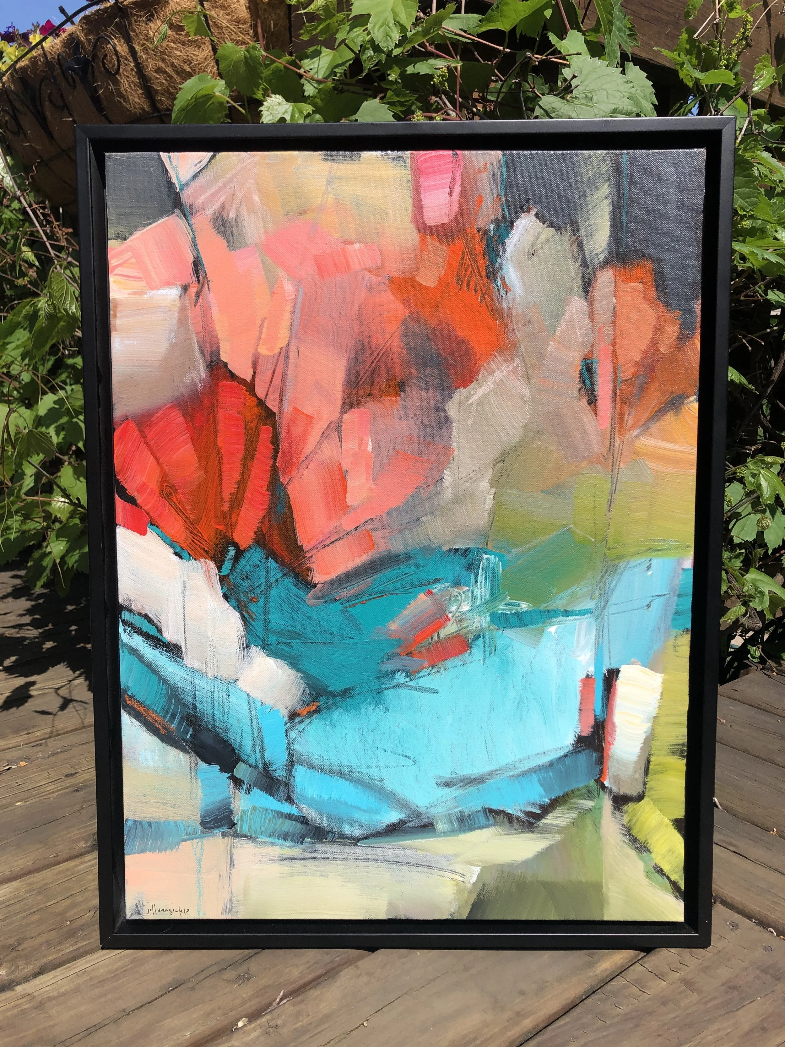 Color, Shape, Feeling - Framed