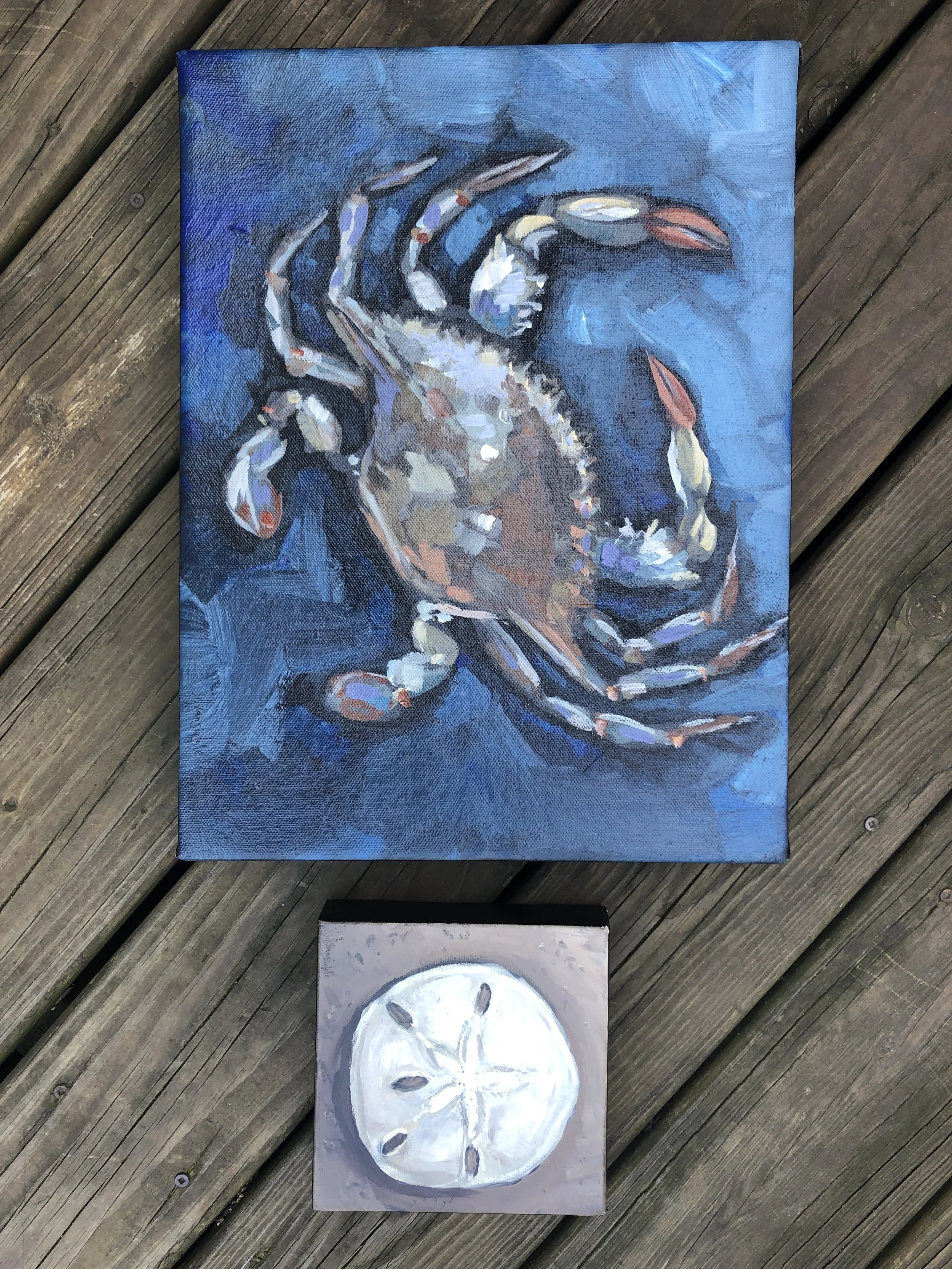 Crab and Shell (set of two)