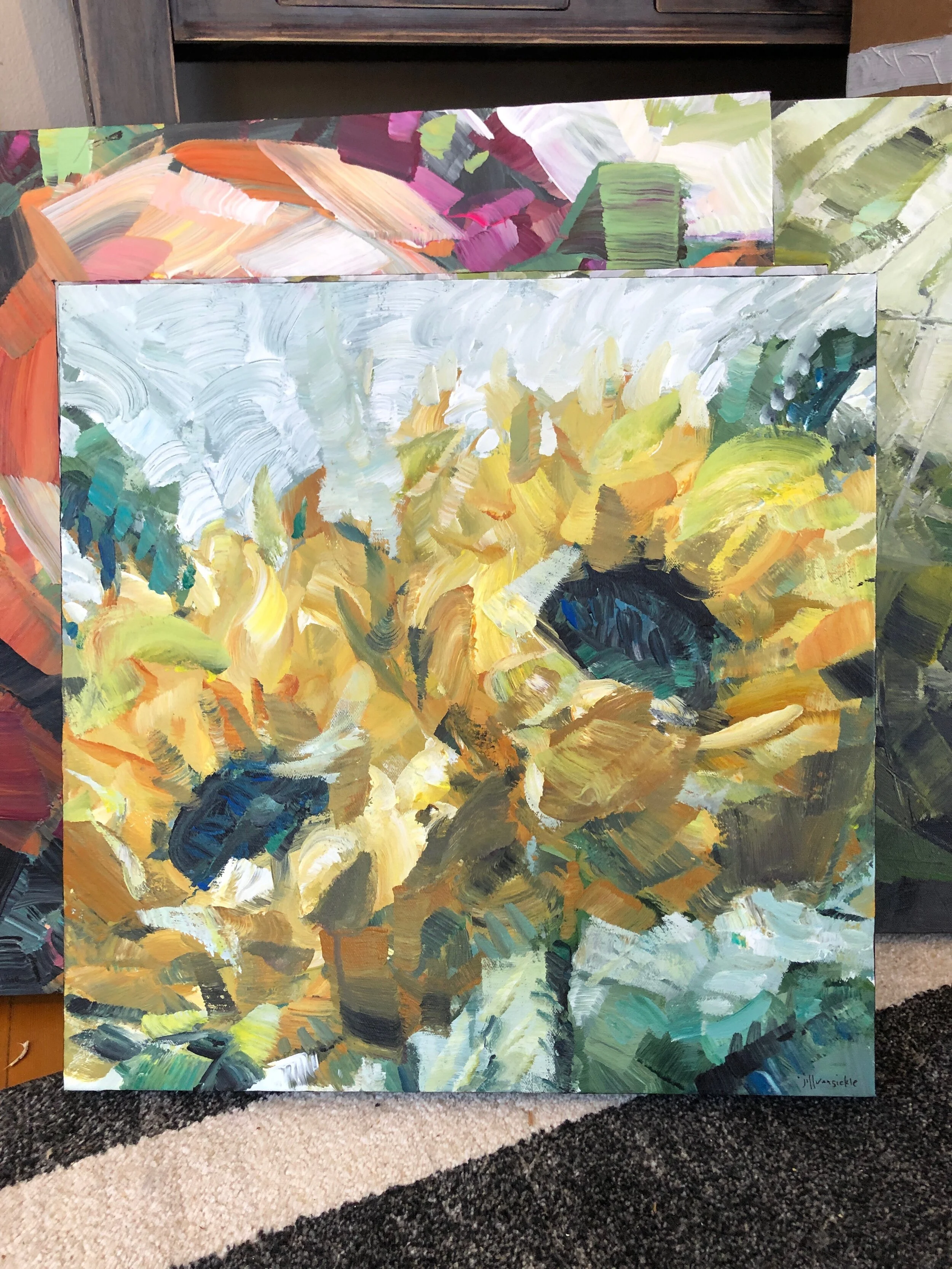 Two Sunflowers (small)