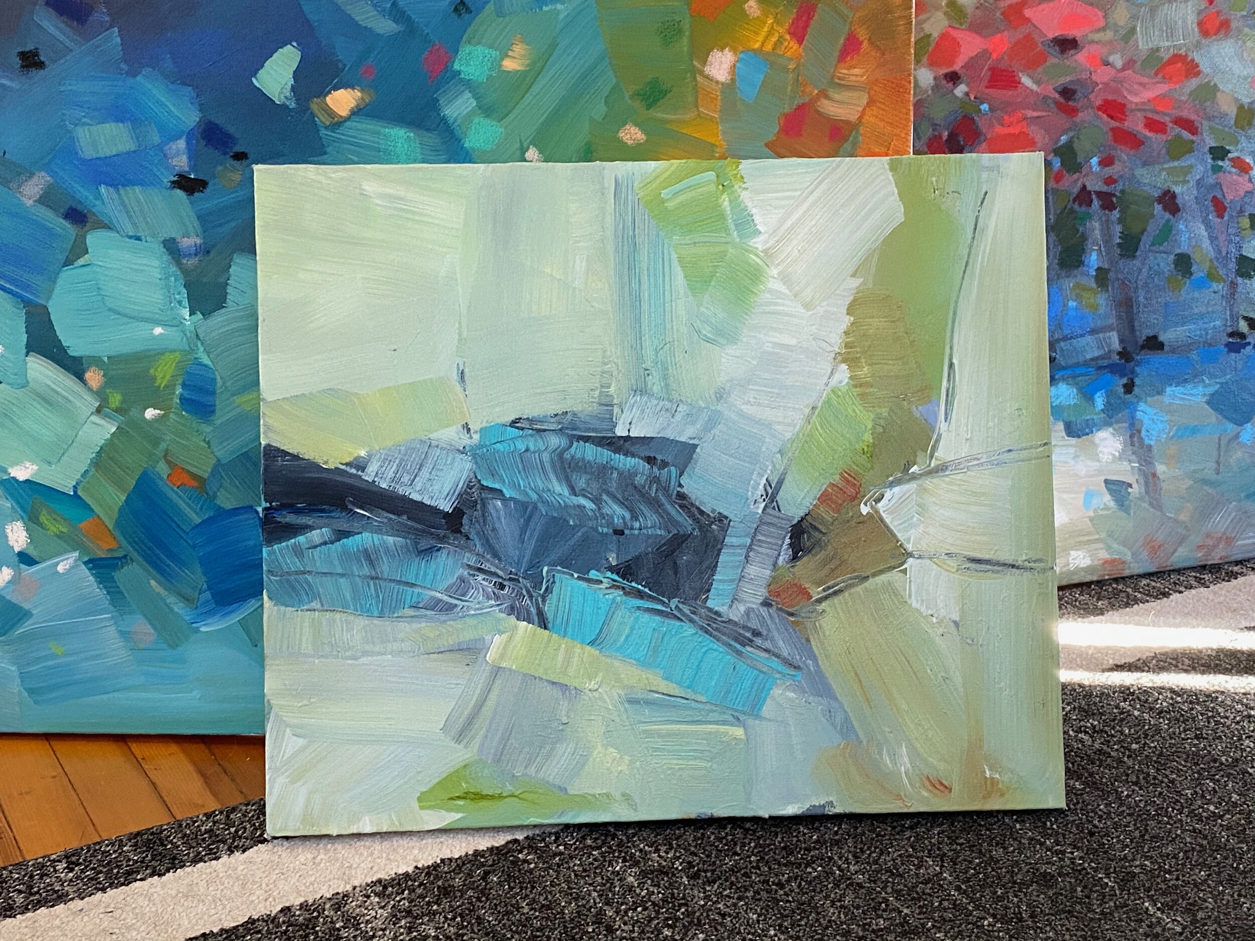 Untitled Abstract 20x24"