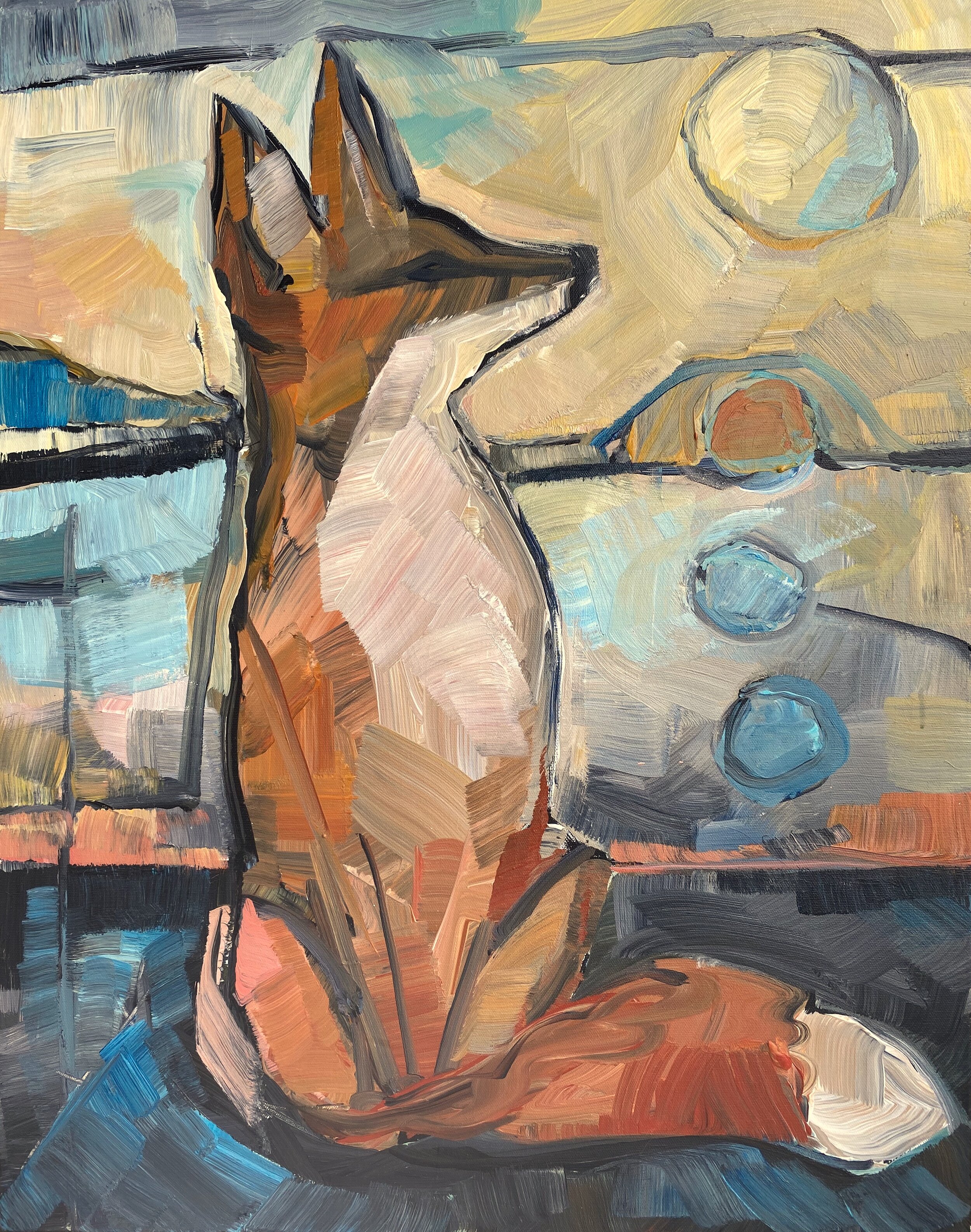 Watching Sunrise with Fox