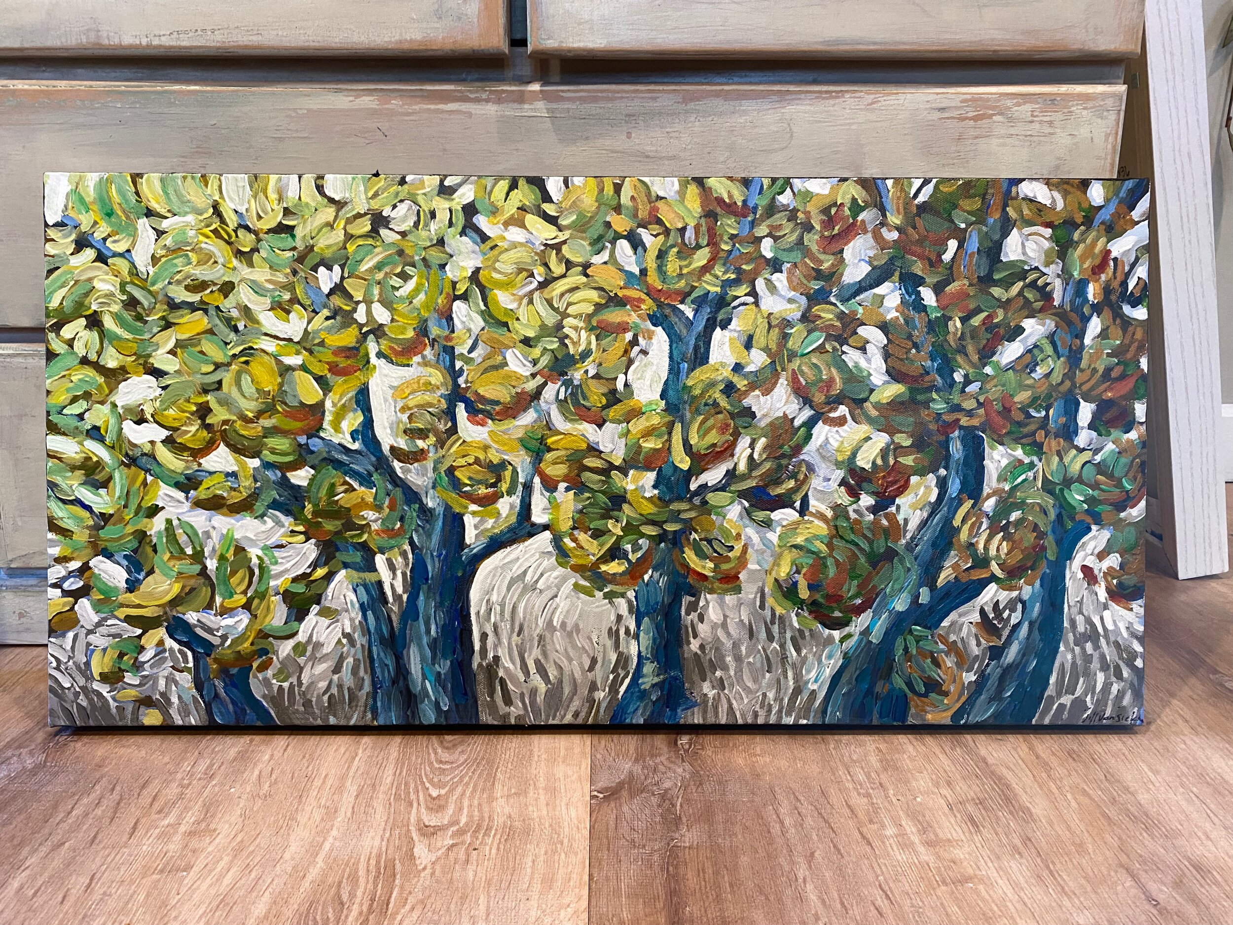 Fall, Van Gogh Style