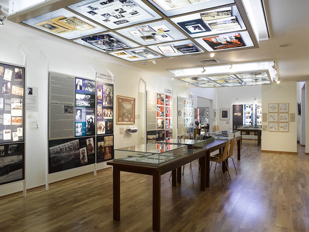 Exhibition space at the Tefen Industrial Park's Open Museum. Photo by and © Vision Studio