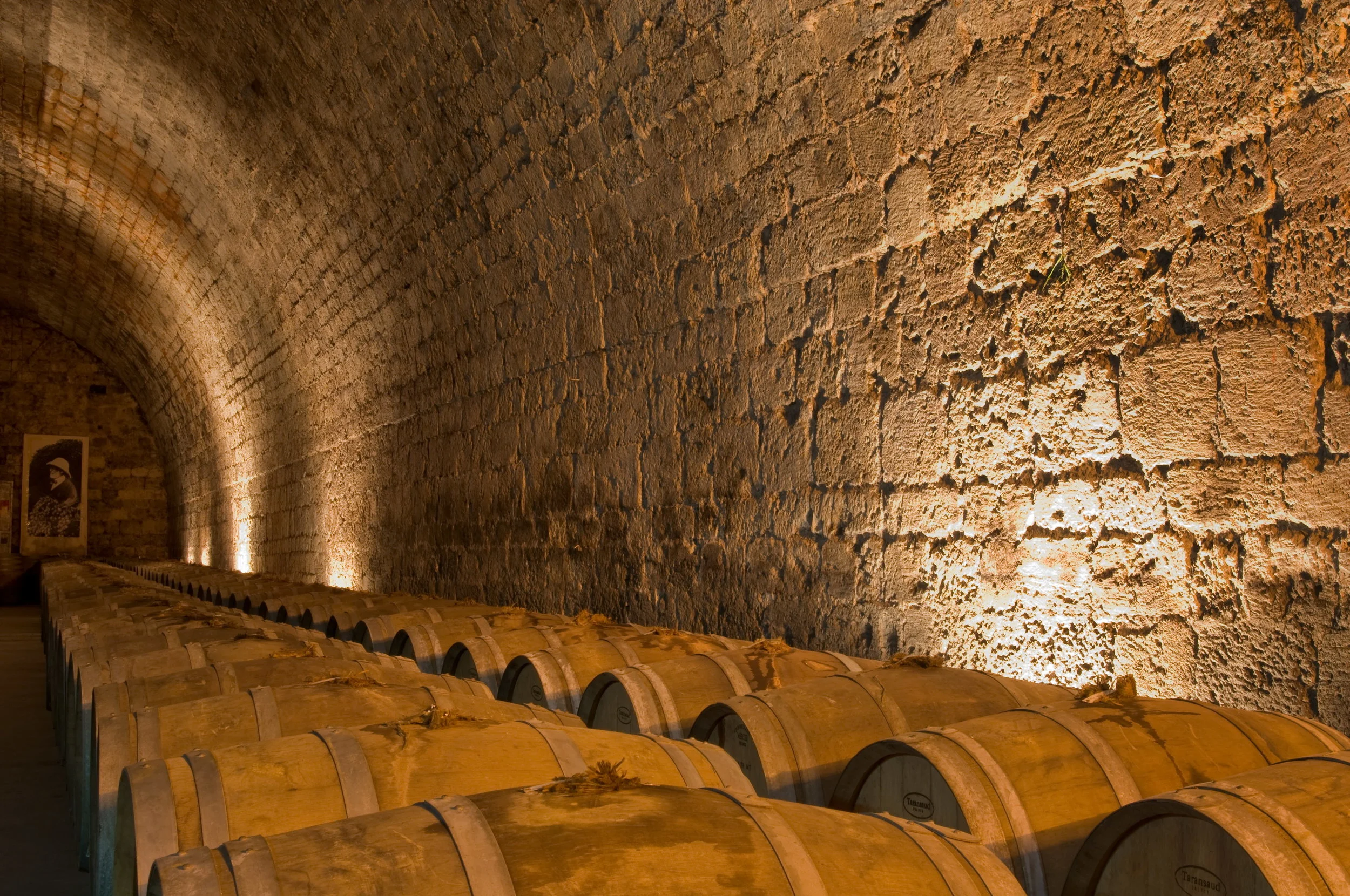 Wine barrels. Photo courtesy Carmel Winery