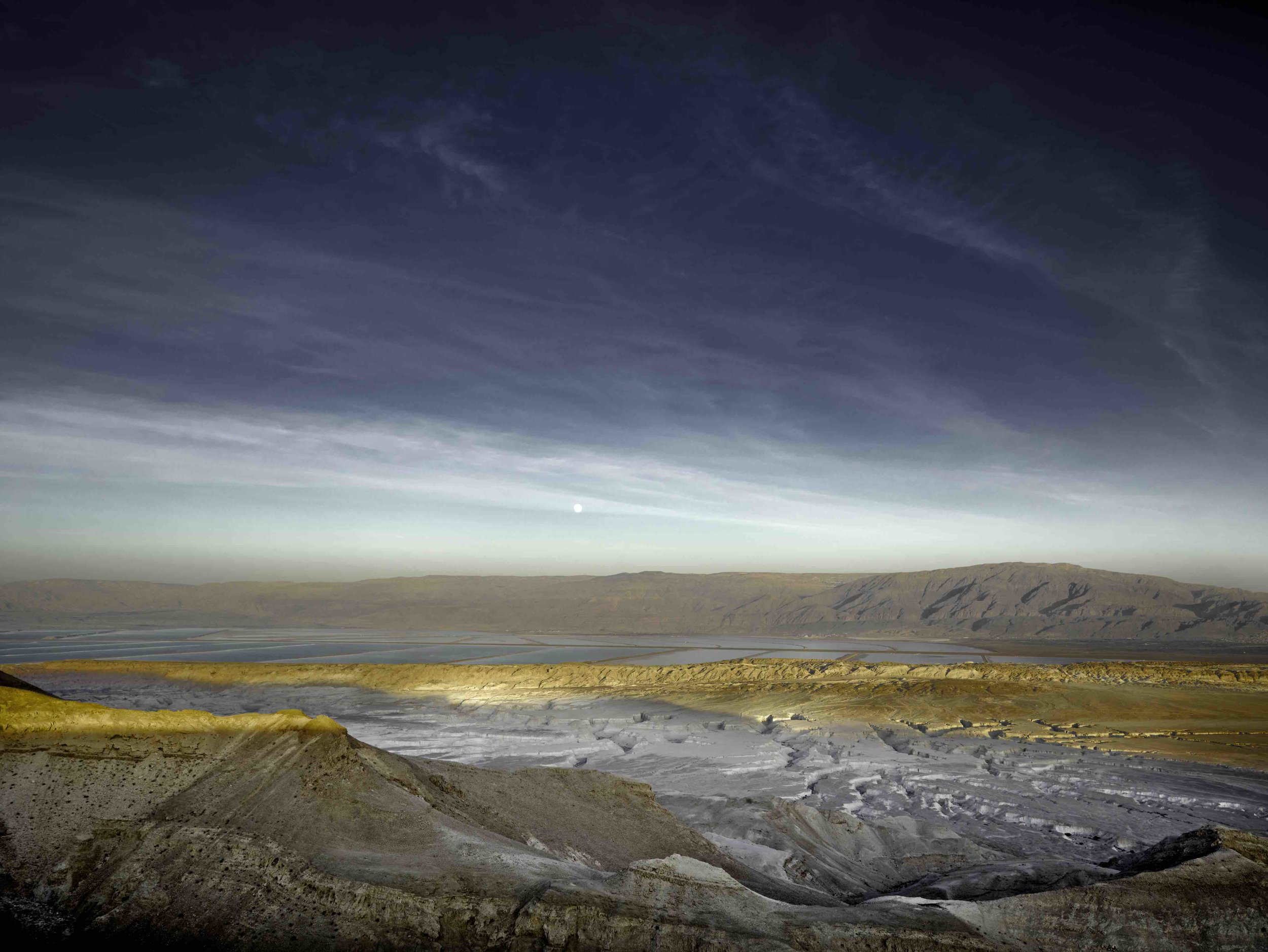 Nahal Pratzim and Dead Sea, Full Moon, 2012