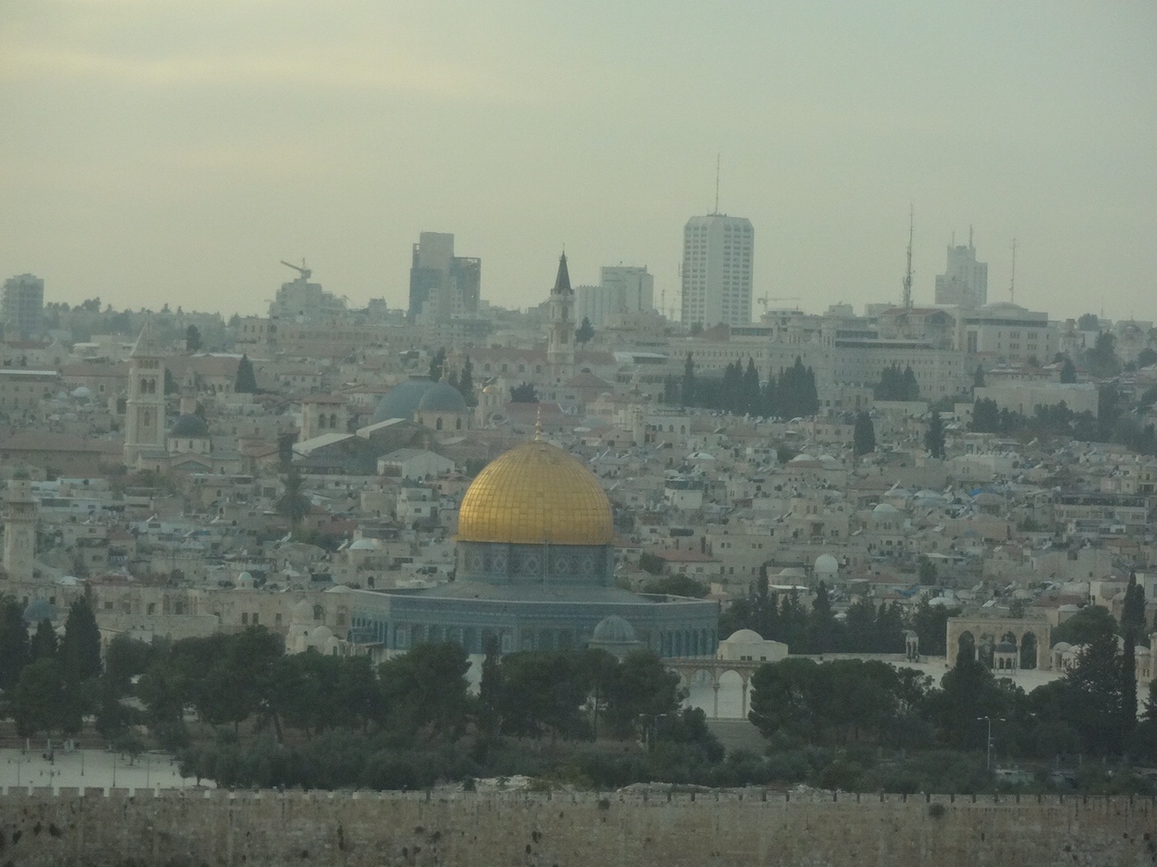 View of Jerusalem from the Damascus Gate