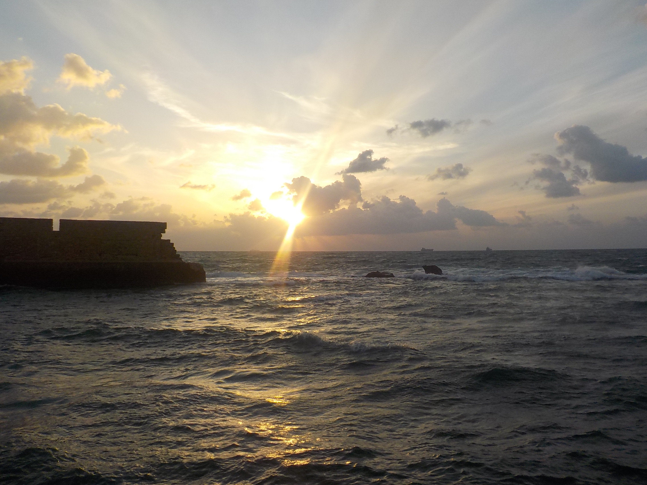 A magnificent Akko sunset