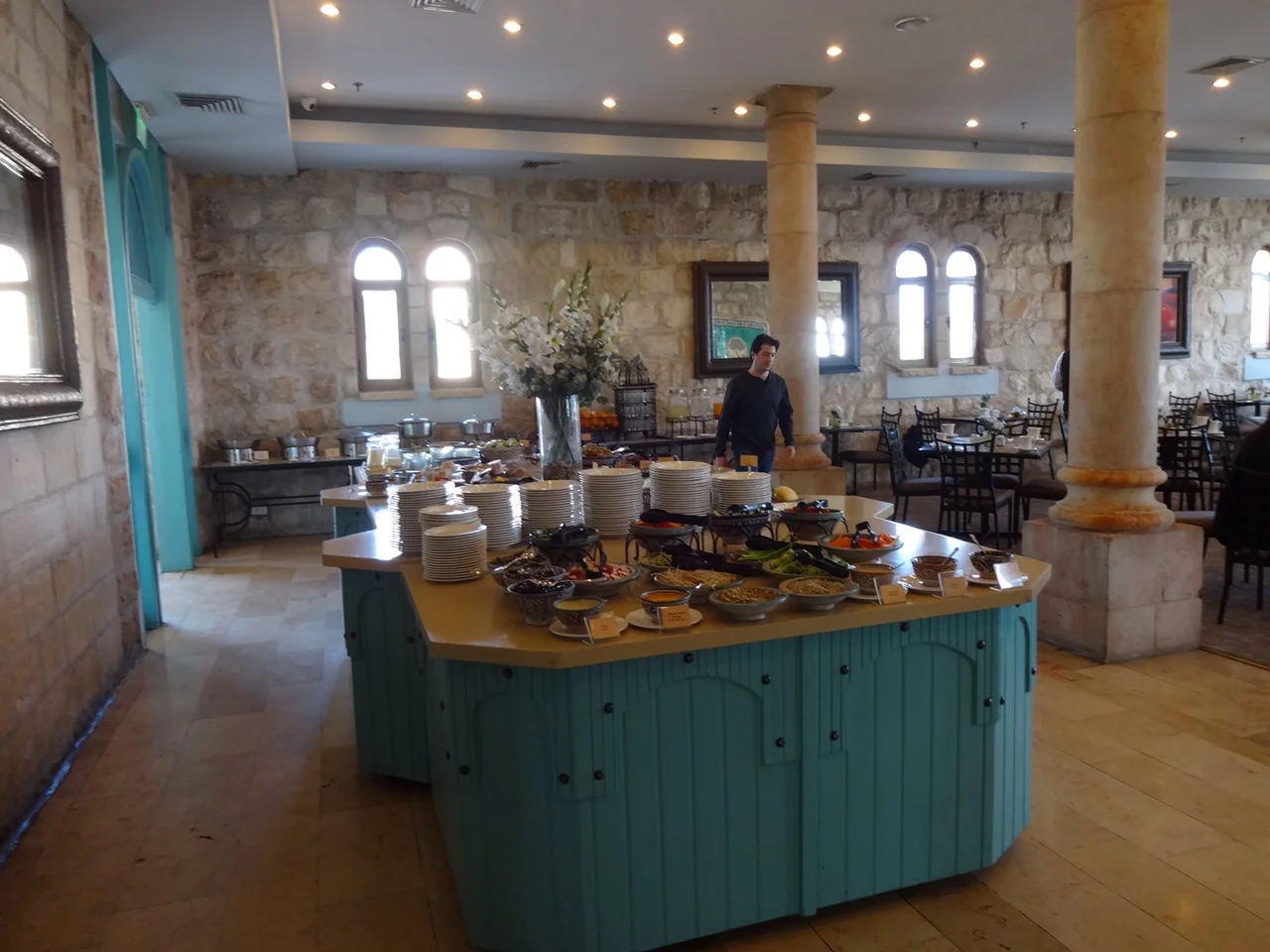 Breakfast at Mt Zion hotel