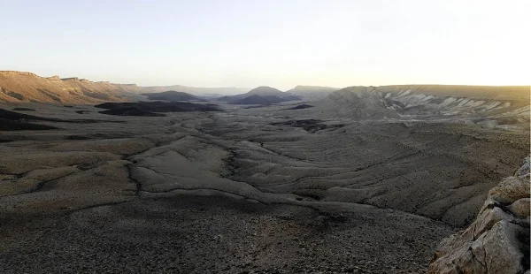 Negev Desert, Makhtesh Ramon, Sunrise, 2012. Photo by Neil Folberg