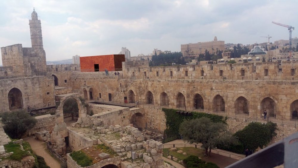 Avner Sher’s installation, “Alternative Topography,” was created for the 2017 Jerusalem Biennale. Photo by Avner Sher