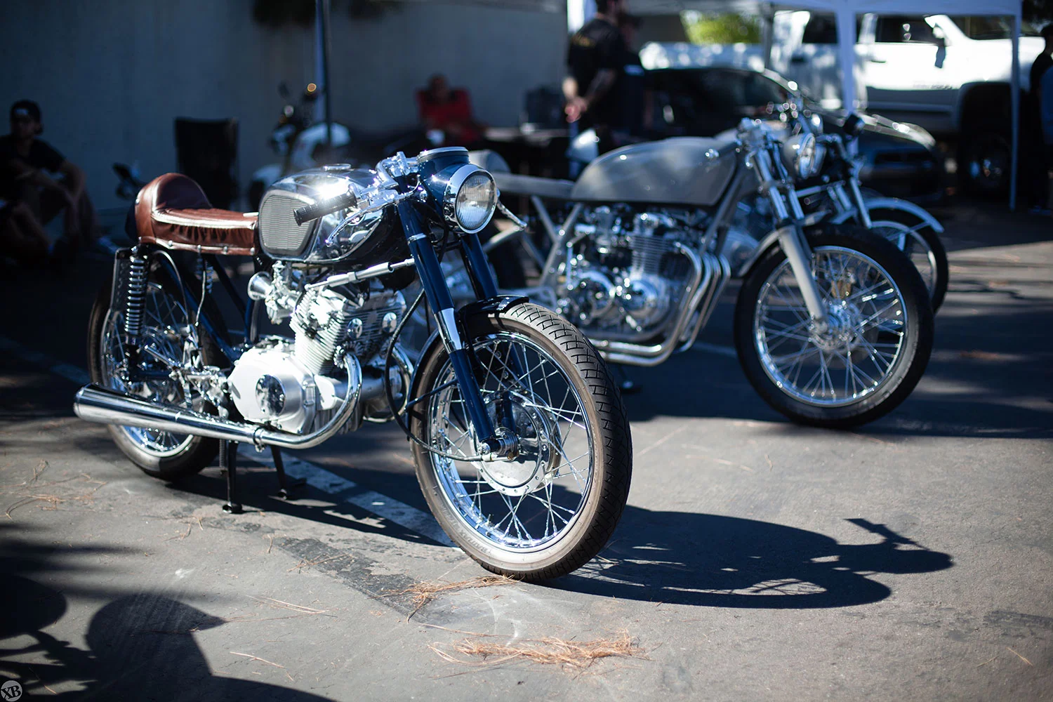 Alchemy Motorcycles had a great showing of their custom bike builds. 