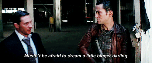 In celebration of dream prompts, let’s watch Arthur frown at Eames for calling him darling.