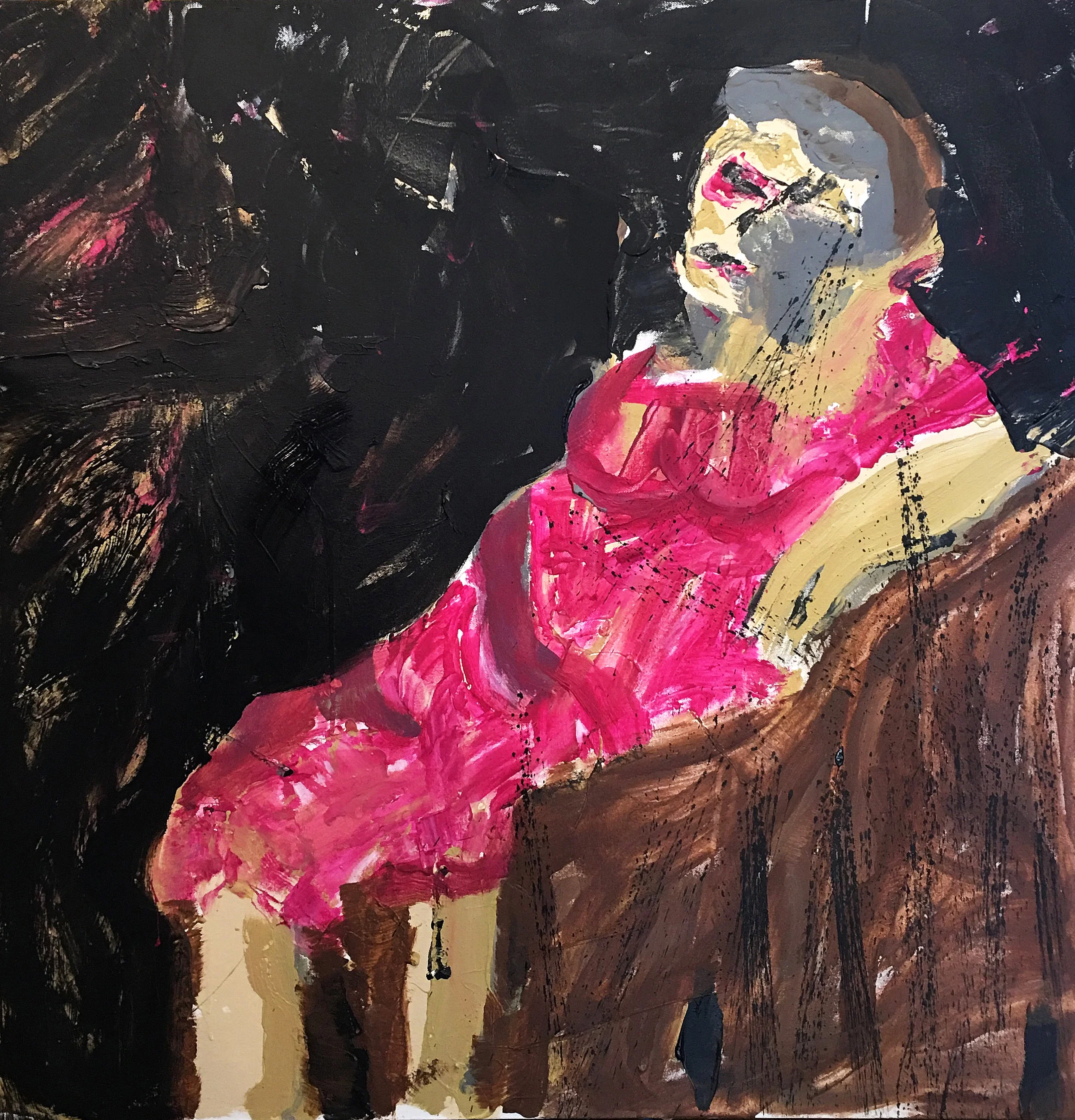 DREAMING OF DEATH (ARTIST'S MOTHER)