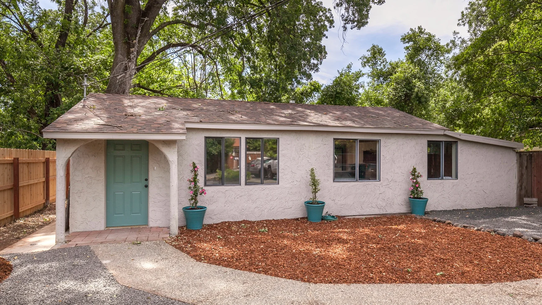 East 10th Street House One Before &amp; After Renovation | Front Exterior