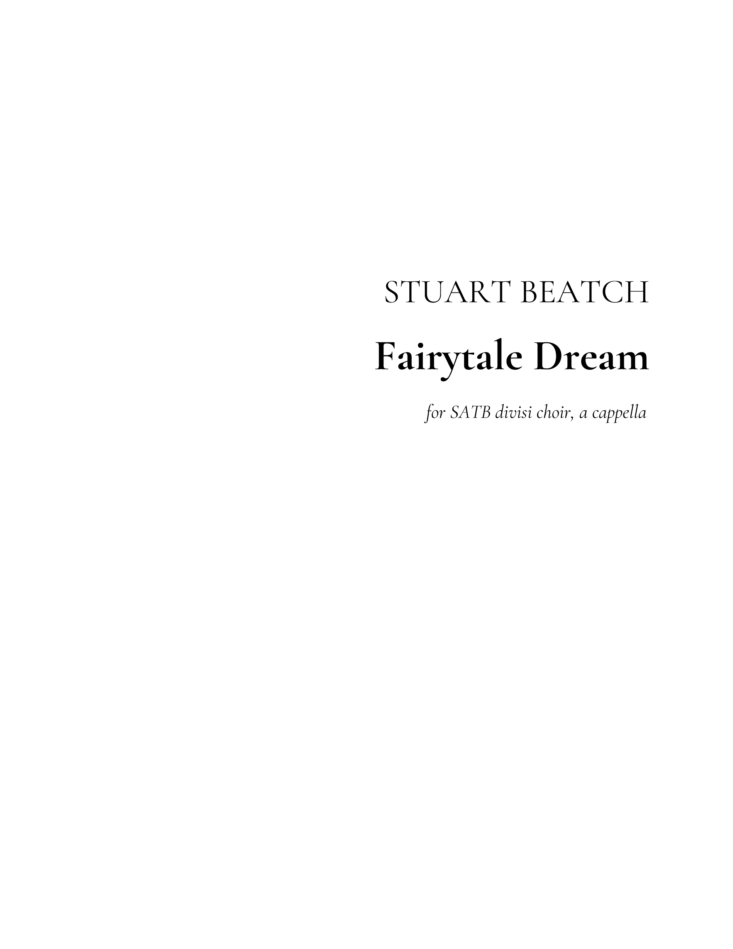 Fairytale Dream