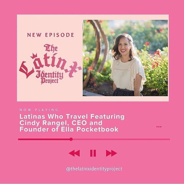 Grateful to share my travel  stories on the @thelatinxidentityproject podcast. ✈️🌵🌎👑

Traveling has been a huge part of my early childhood as a daughter of immigrants. I&rsquo;m grateful my parents were avid explorers. Also, my extended family pla