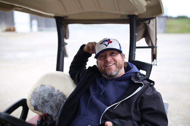 @BobChartersMusic has embodied our ideal Saturday mood.
🎧 In addition to being one of the best and funniest Production Sound Engineers on #TRIGGEREDseries, Bob is also a badass musician, Blue Jays fan and golf cart quality control expert.
🙏🏽 We lo