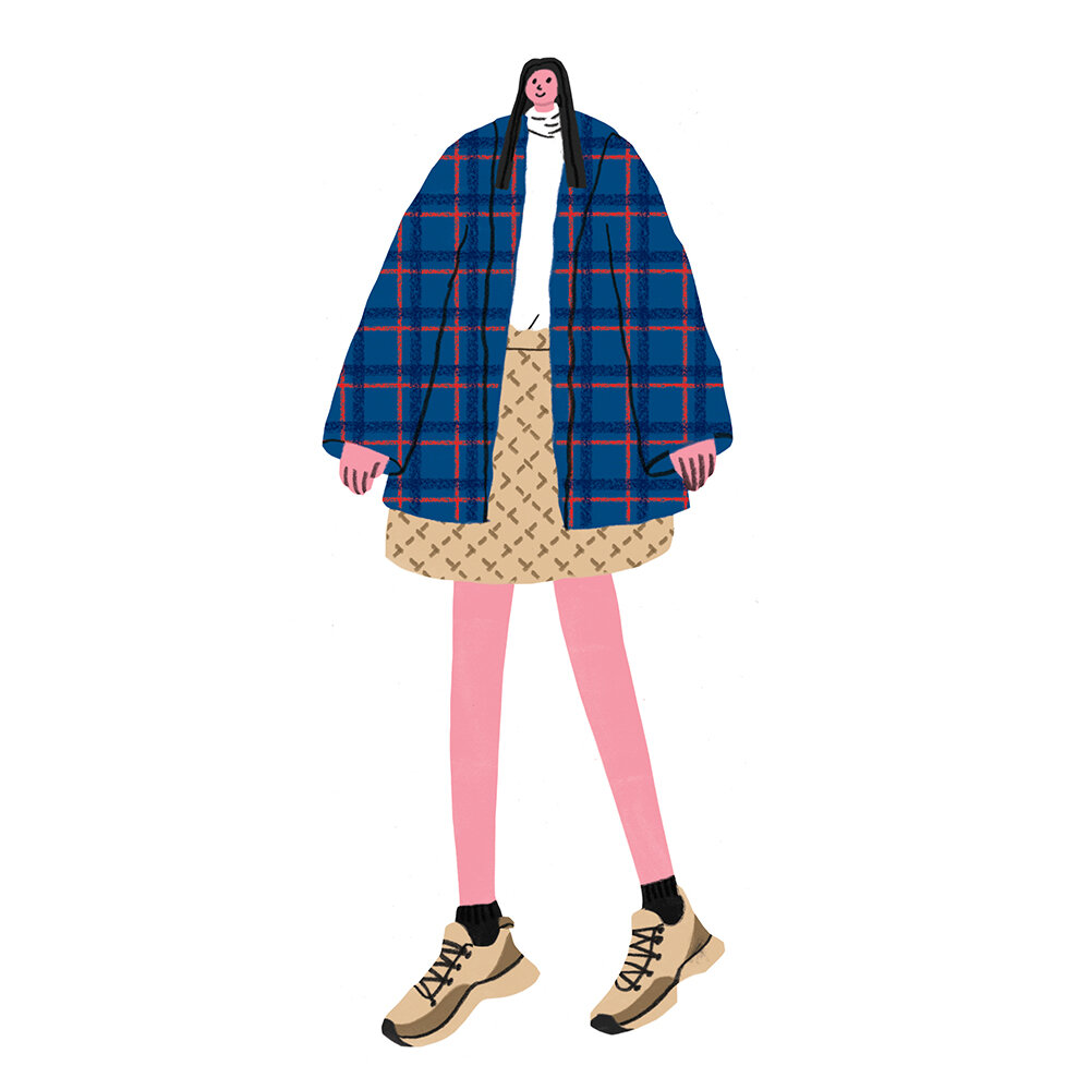 Boxy Jacket Girl