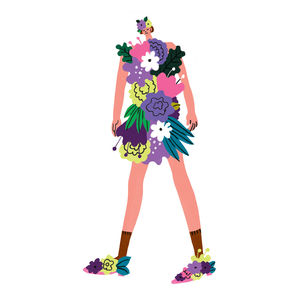 Girl in Flower