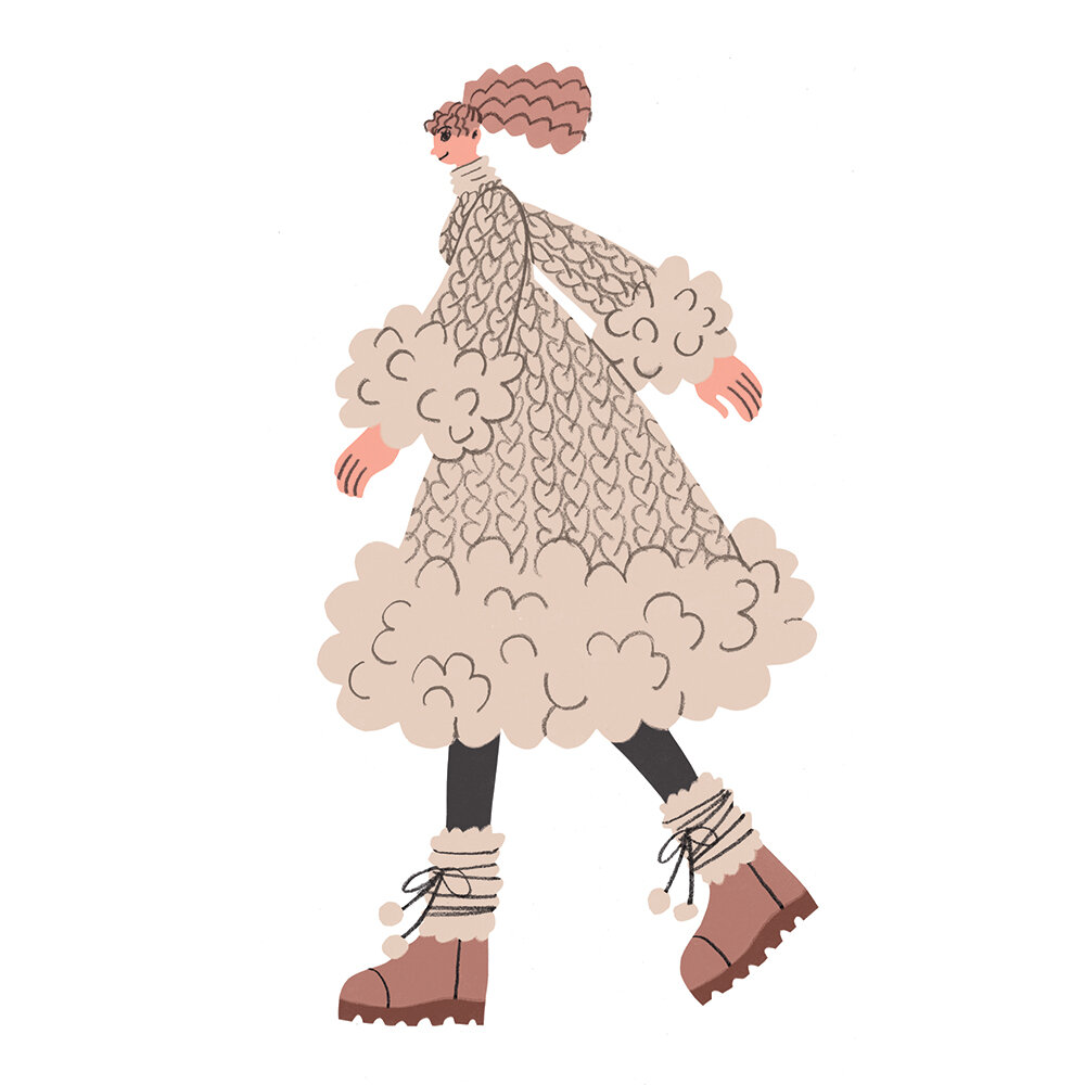 Knit Dress Girl