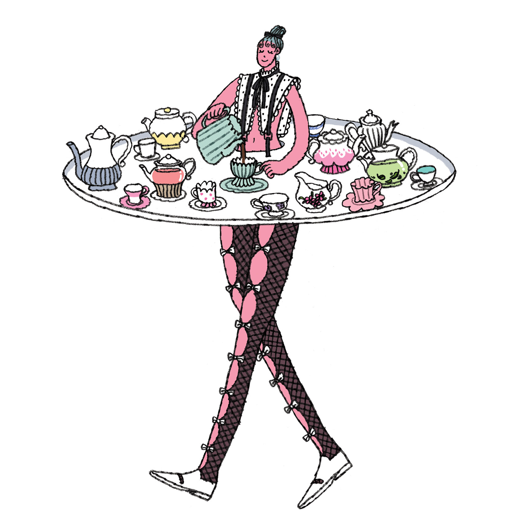Tea Party Waitress