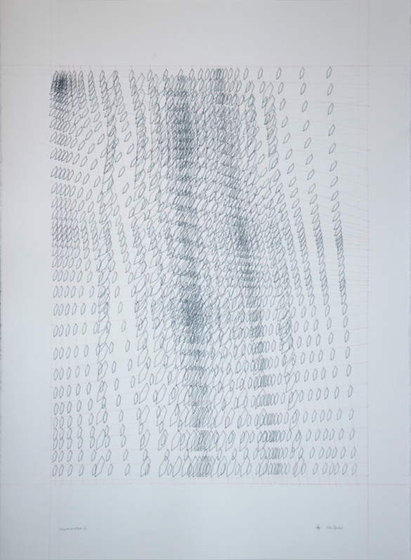 Murmuration 6 Graphite and Ink on Paper 22 x 30 (Copy)