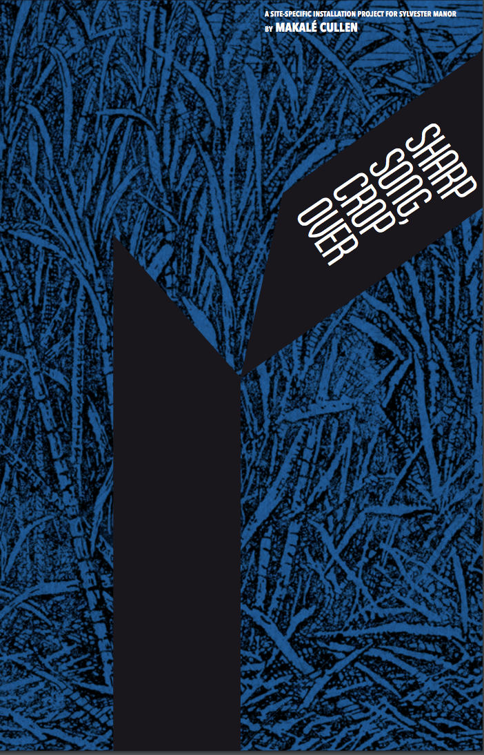 Sharp Song, Crop Over Designed as a site-specific installation for Sylvester Manor, a former provisioning plantation on New York’s Shelter Island. In 2014, after being stewarded by a single family over fifteen generations (since 1652) it became a non-profit educational farm and music venue. Sharp Song, Crop Over is physically comprised of two parts: (1) an ensemble of large cane knife idiophones that visitors to the Manor can play and (2) a bagasse “seed pattern” labyrinth that visitors can walk through, contemplating the many identities of the property over the centuries. The cane knife instruments of Sharp Song, Crop Over have a two-fold conception: an homage to a simple, universal farm tool (the machete) as an extension of the hand and a new fieldsong, one radiating from field tools, that allows us to get at honest and often difficult, messy stories about New York’s agricultural history. In dissonance and harmony with these knives, reflective of the labyrinthine qualities of cane fields, the surrounding labyrinth will provide a physical pathway for artistic, historical or spiritual contemplation. Part of the installation title, Crop Over, references a centuries-old Barbadian laborers’ festival celebrating the end of the sugarcane harvest and is now the Caribbean’s premiere summer carnival. Crop Over also defines what happens at the point of contact with the knife.