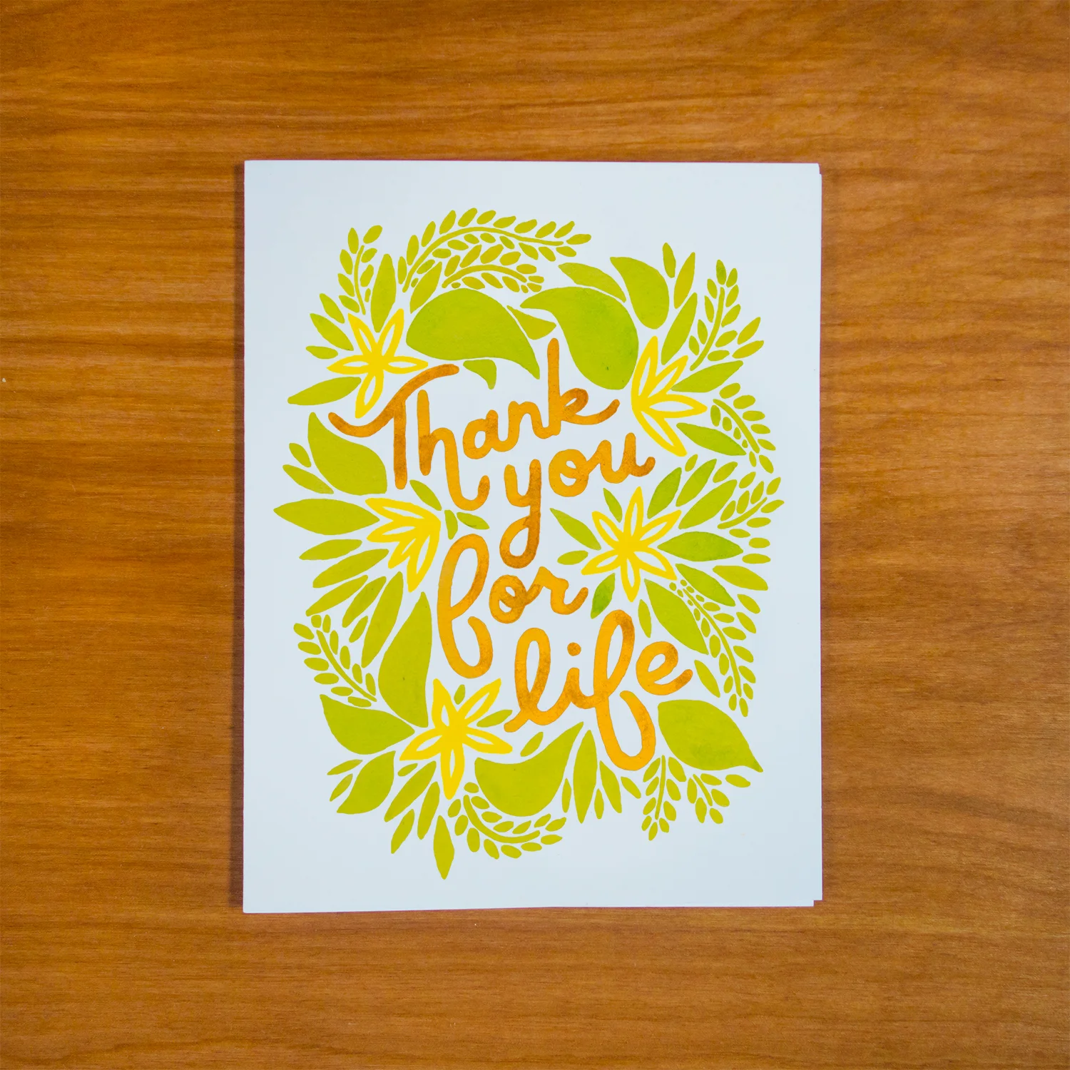 Thank You for Life