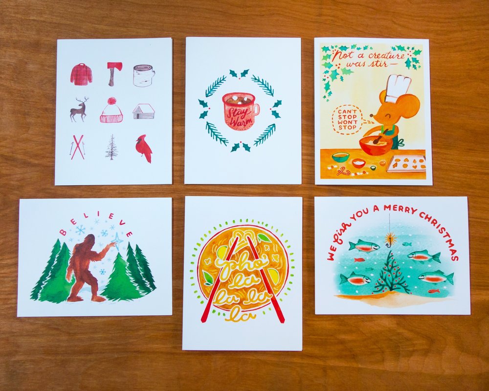 Pretty Bird Christmas Set
